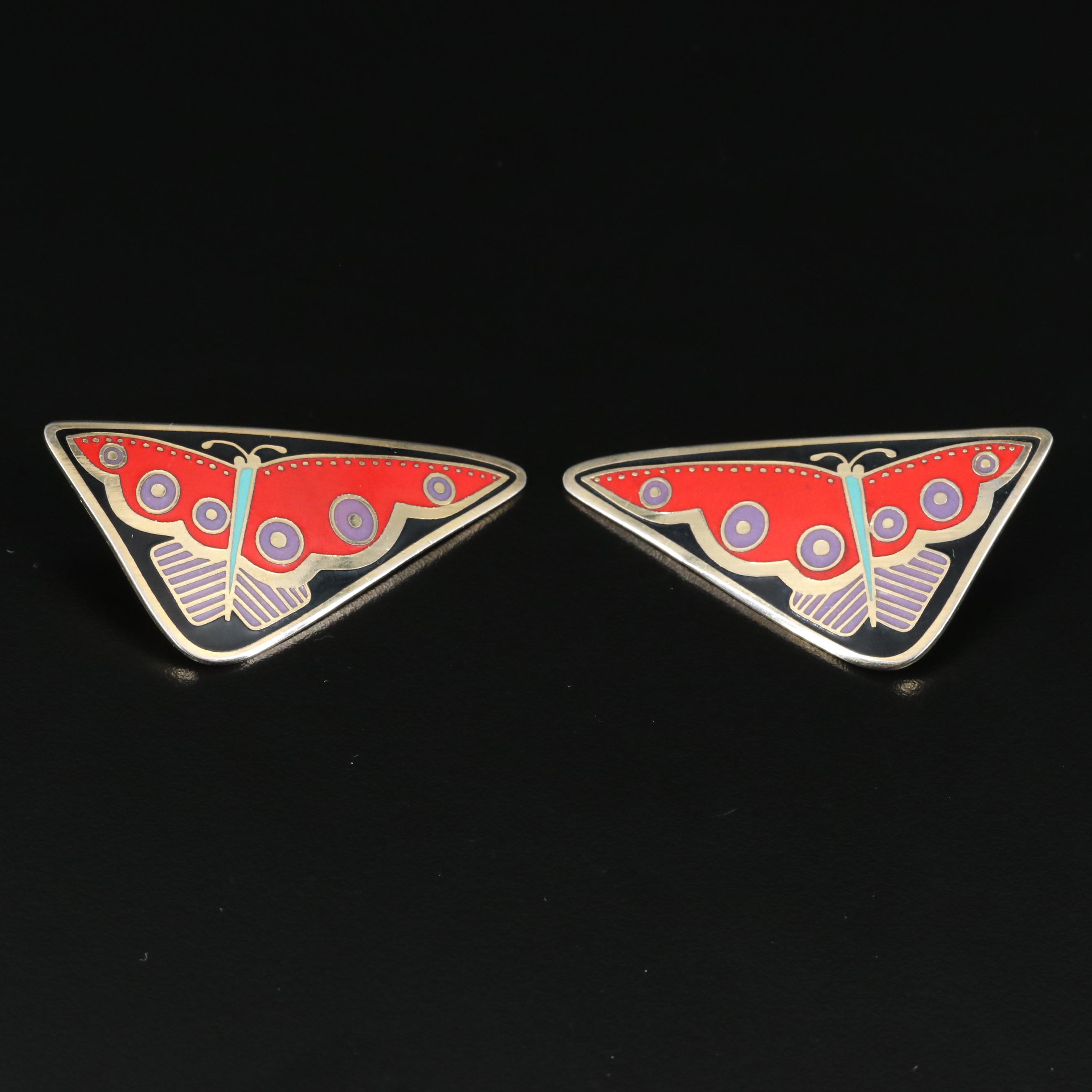 Earring Collection with Laurel Burch "Fantastic Feline" and "April Butterflies"