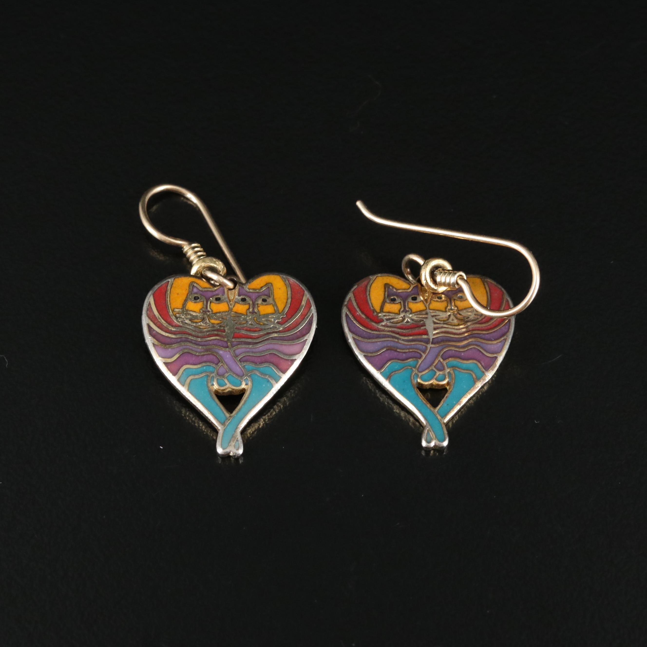 Earring Collection with Laurel Burch "Fantastic Feline" and "April Butterflies"