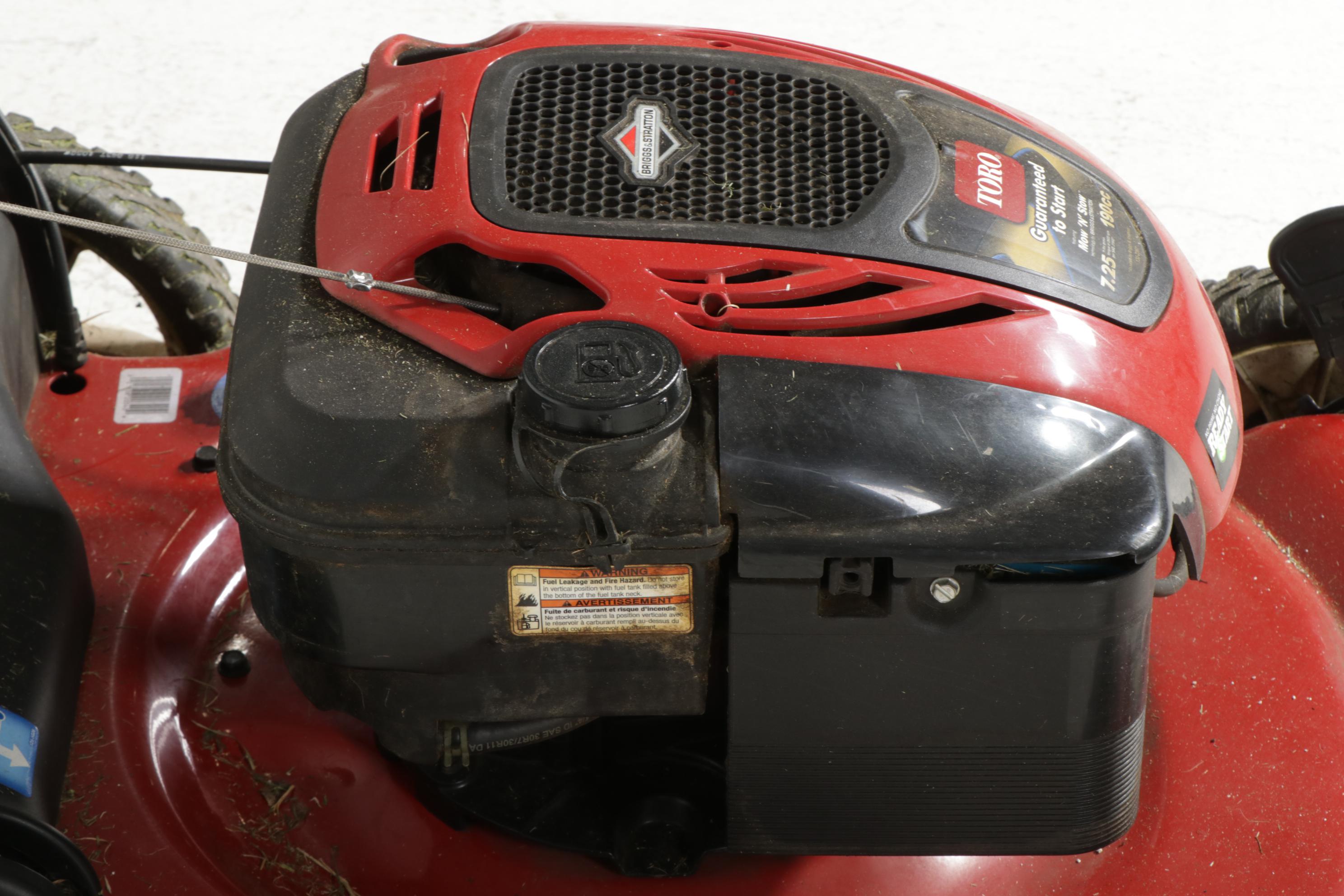 Toro Model 20340 22" Recycler Gas Powered Lawn Mower