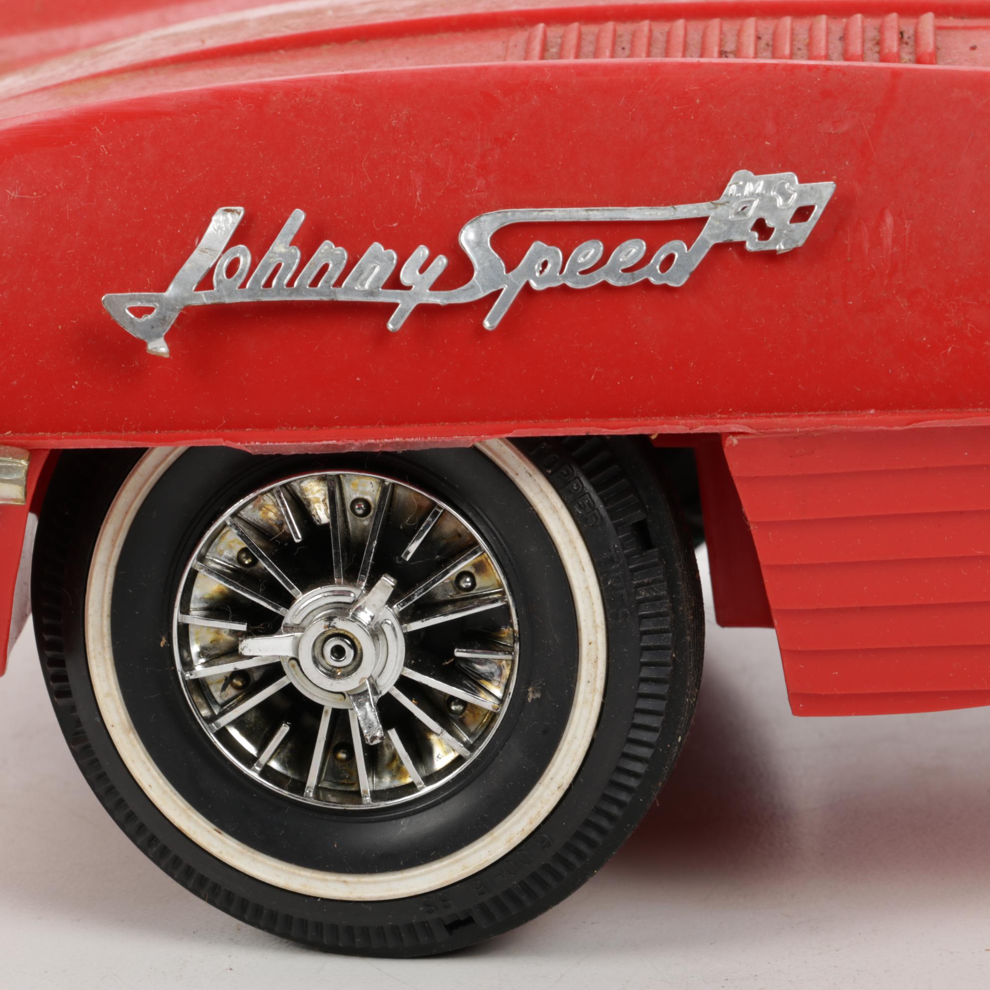 Johnny Speed Remote Control Toy Car, Car Factory, Spinwelder, and Finish Line