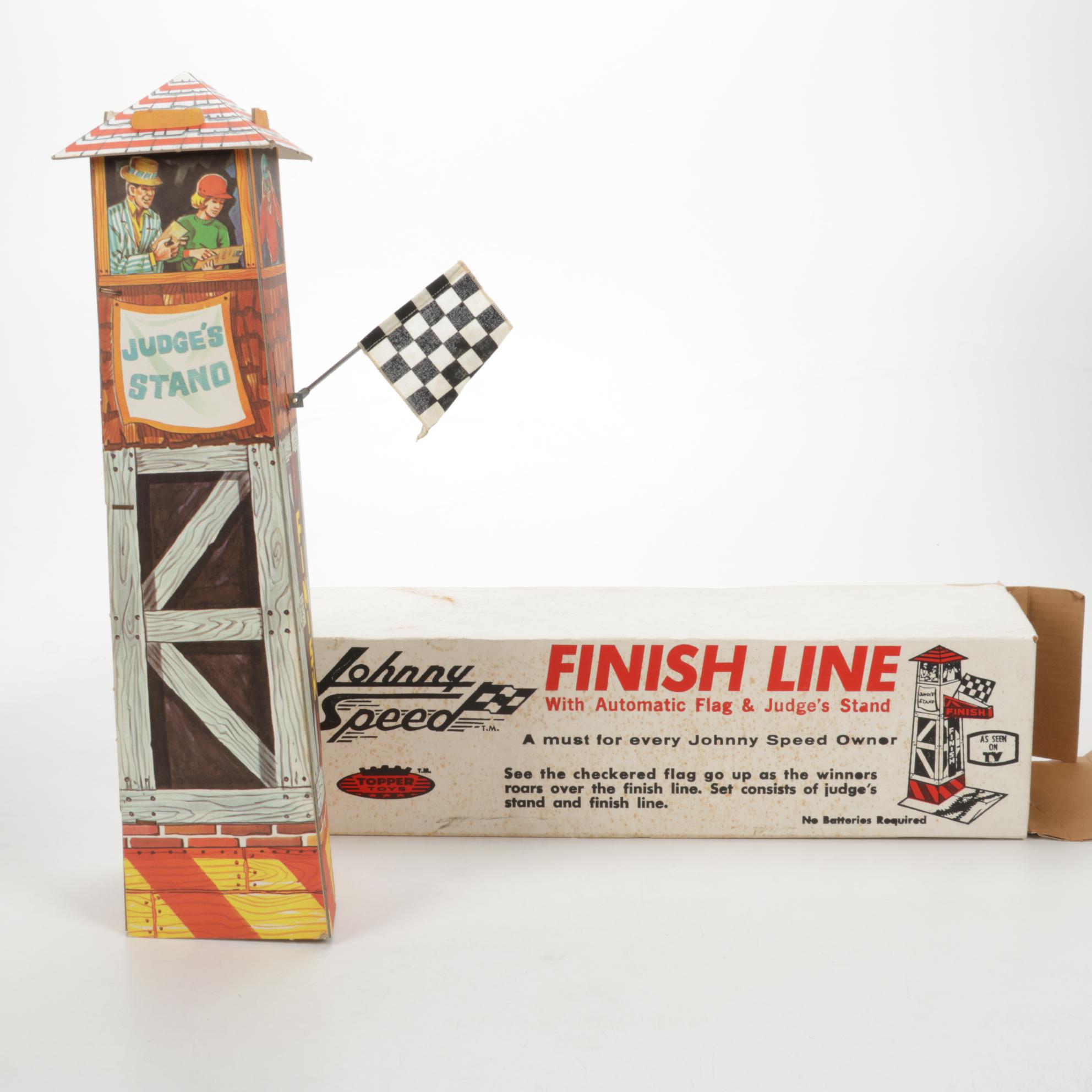 Johnny Speed Remote Control Toy Car, Car Factory, Spinwelder, and Finish Line