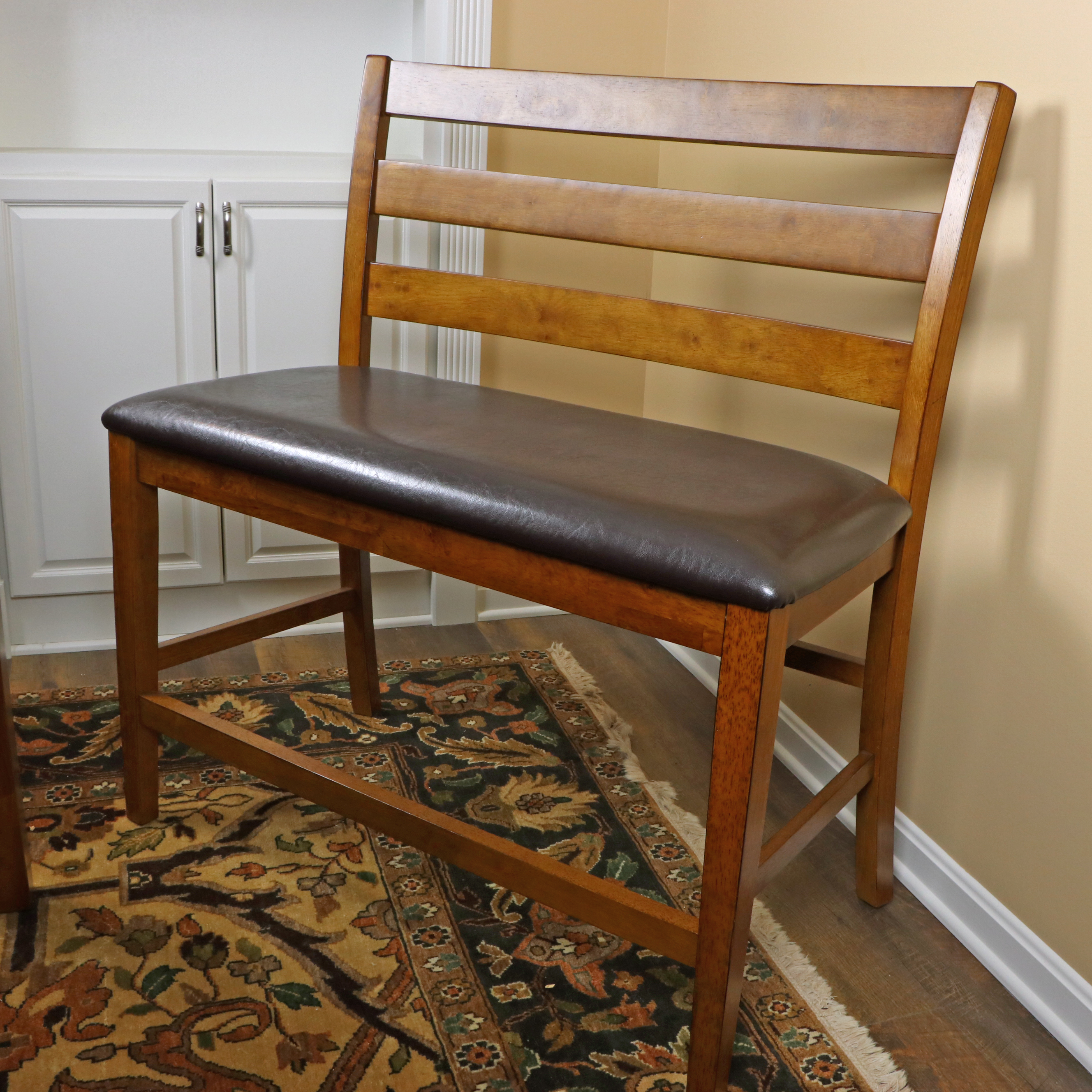 Great Veca Co. High-Top Wooden Six-Piece Dining Set