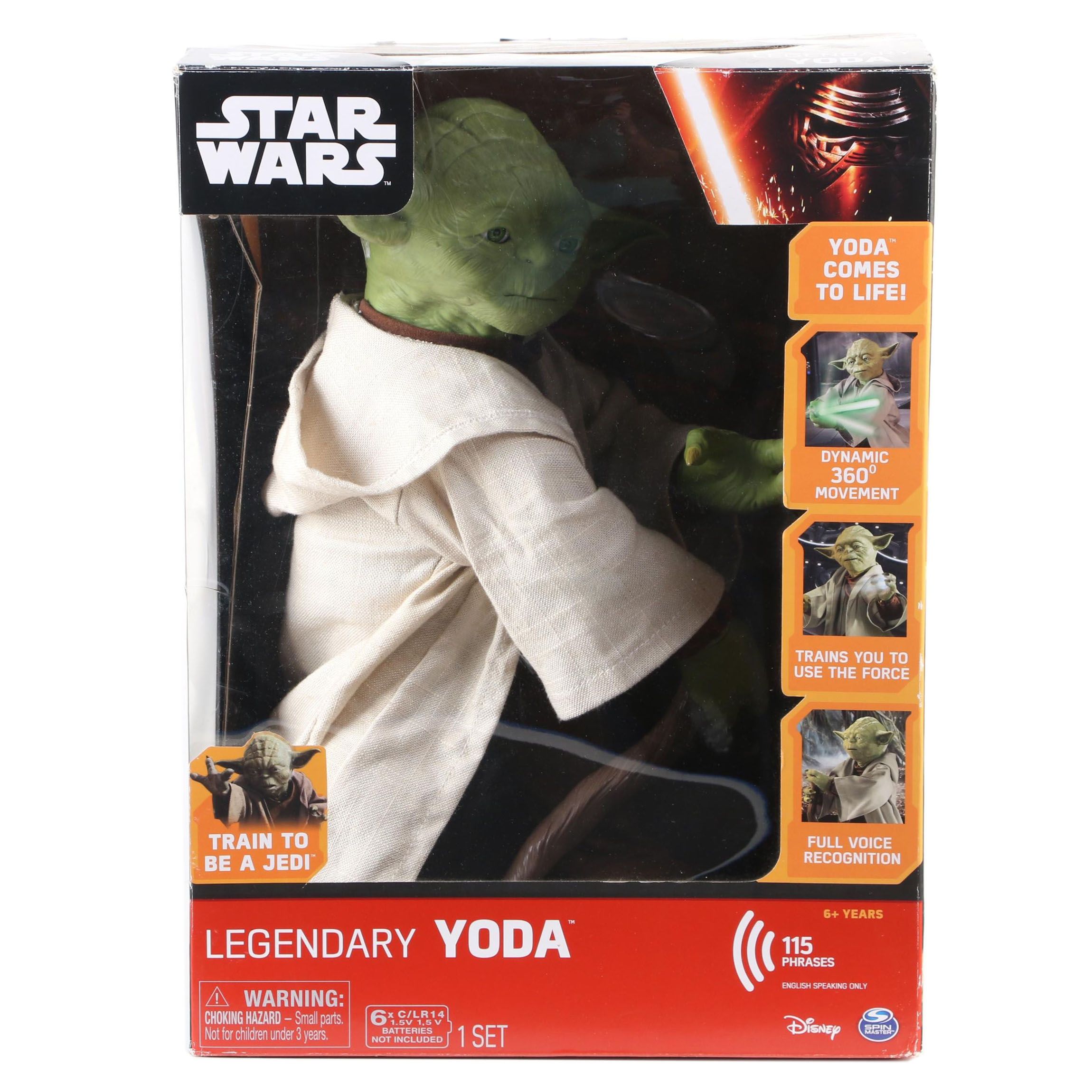 Disney Star Wars Legendary Jedi Master Yoda, Collector Box Edition
