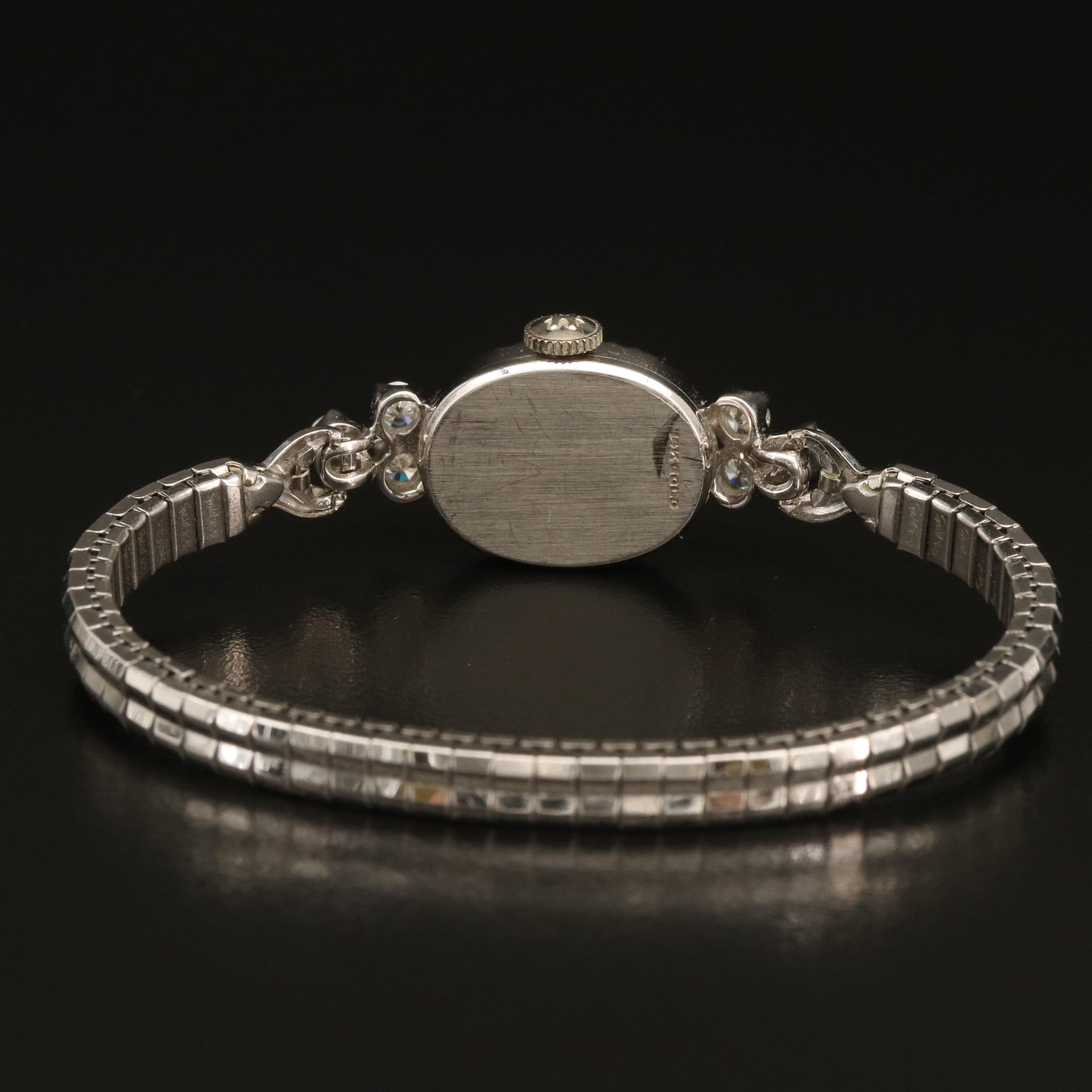 14K Lady Hamilton 1.04 CTW Diamond Watch