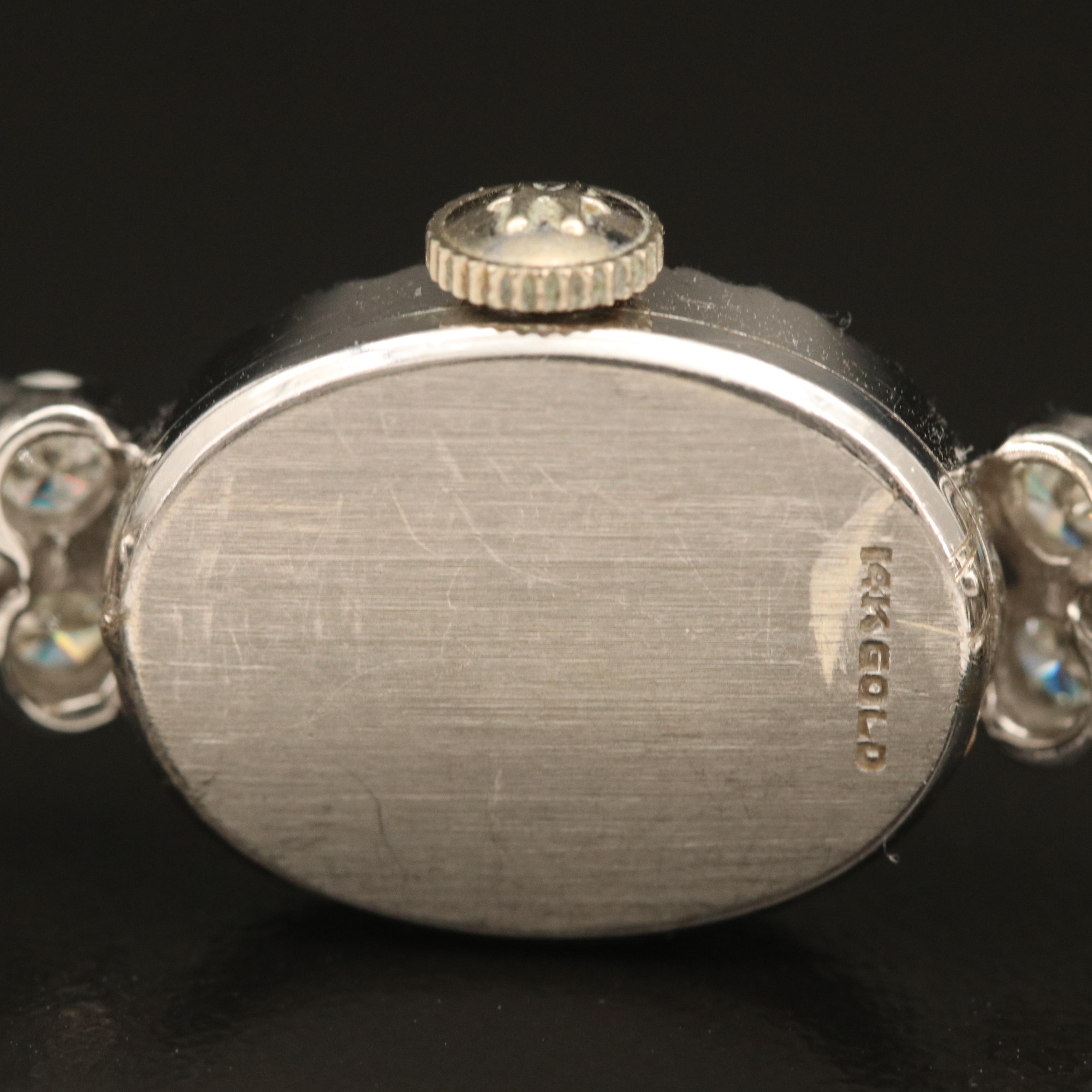 14K Lady Hamilton 1.04 CTW Diamond Watch