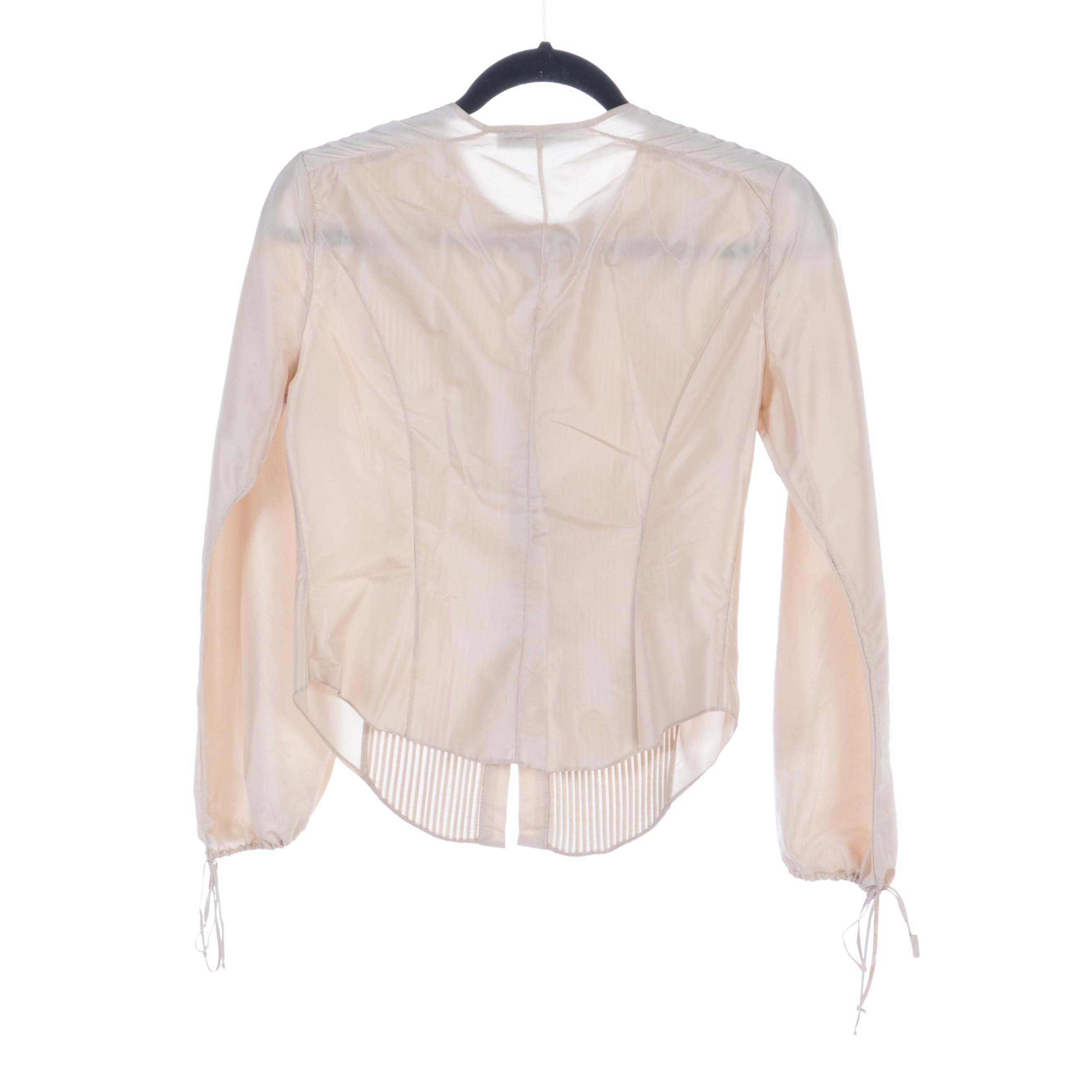 Carolina Herrera Silk Blouse, Tory Burch Blouse with Lace, Lush Cropped Shell