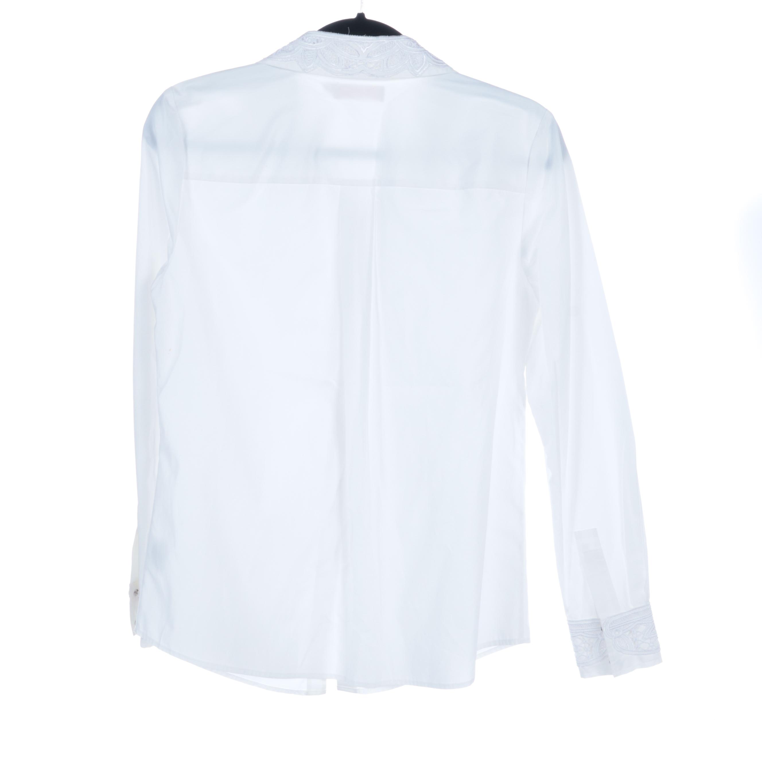 Carolina Herrera Silk Blouse, Tory Burch Blouse with Lace, Lush Cropped Shell