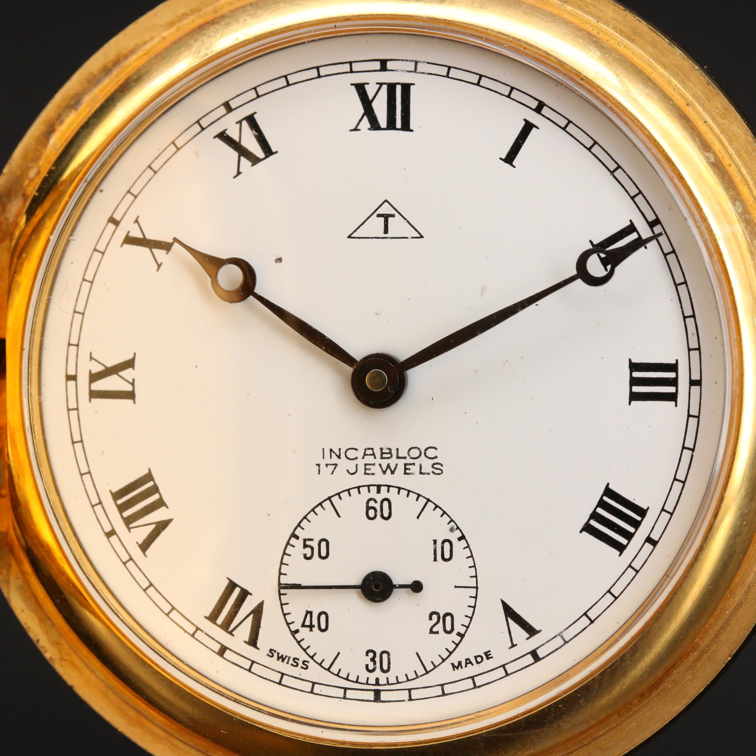 Arnex Hunting Case and Caravelle Open Face Pocket Watch