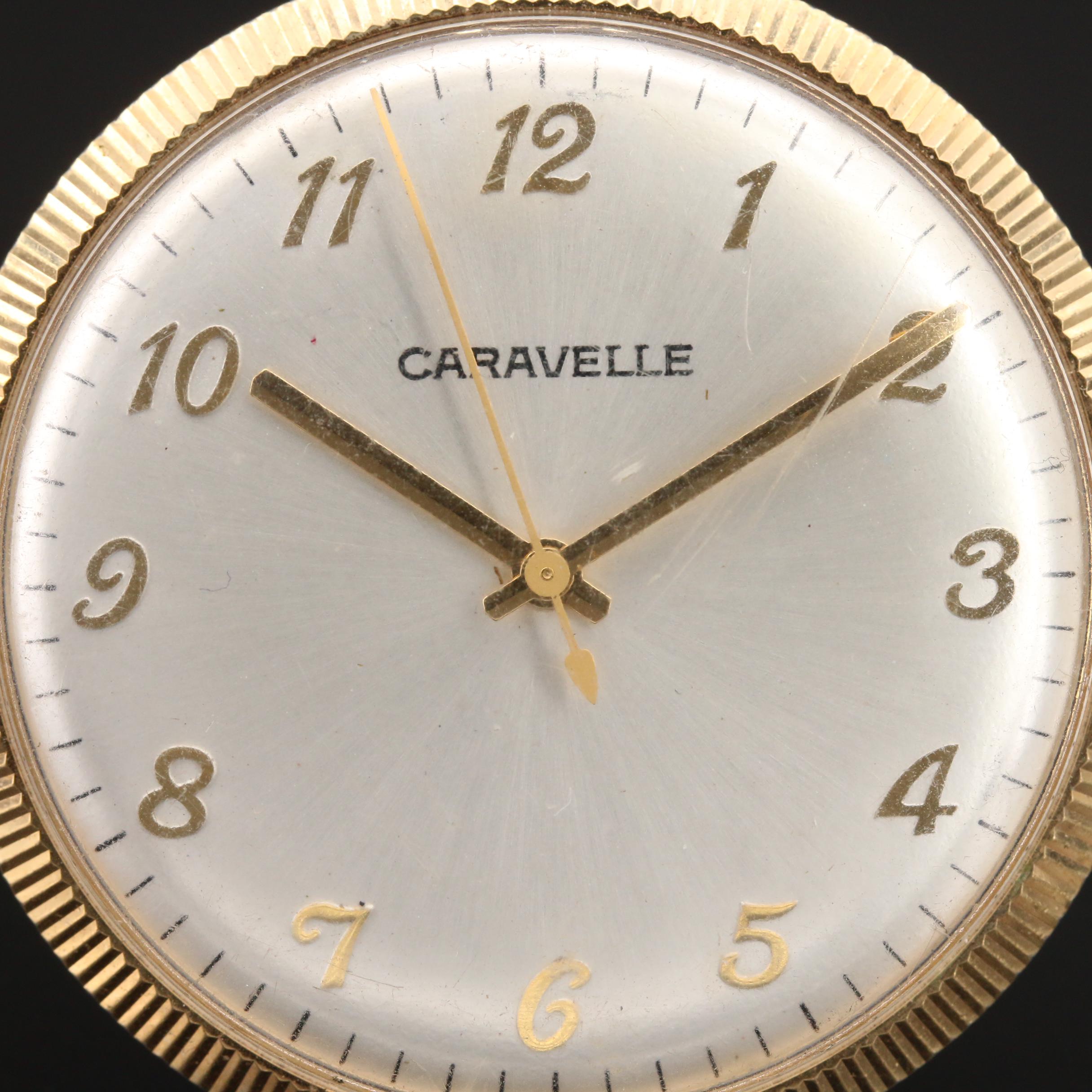 Arnex Hunting Case and Caravelle Open Face Pocket Watch