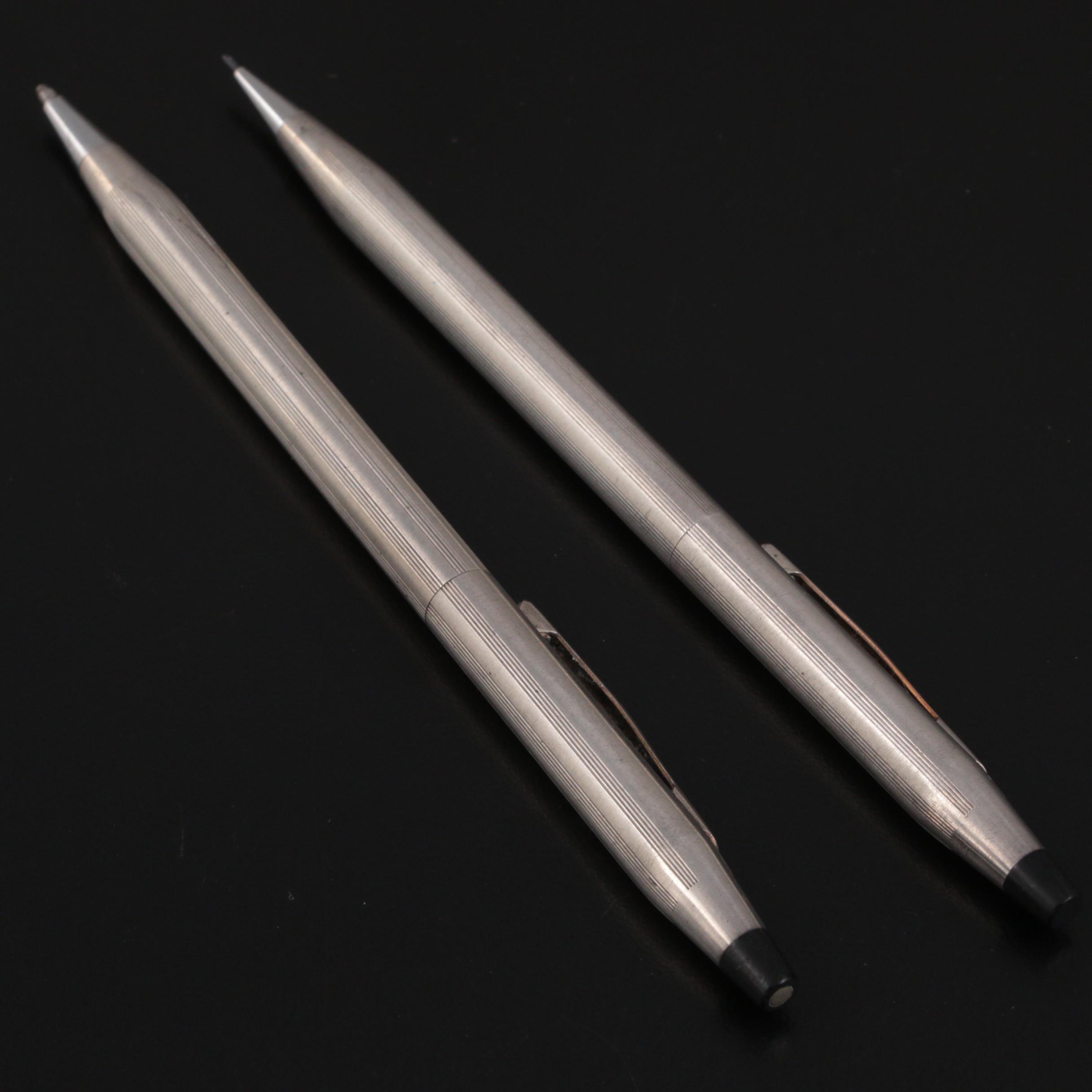 Cross "Century" Sterling Silver Ballpoint Pen and Mechanical Pencil Set