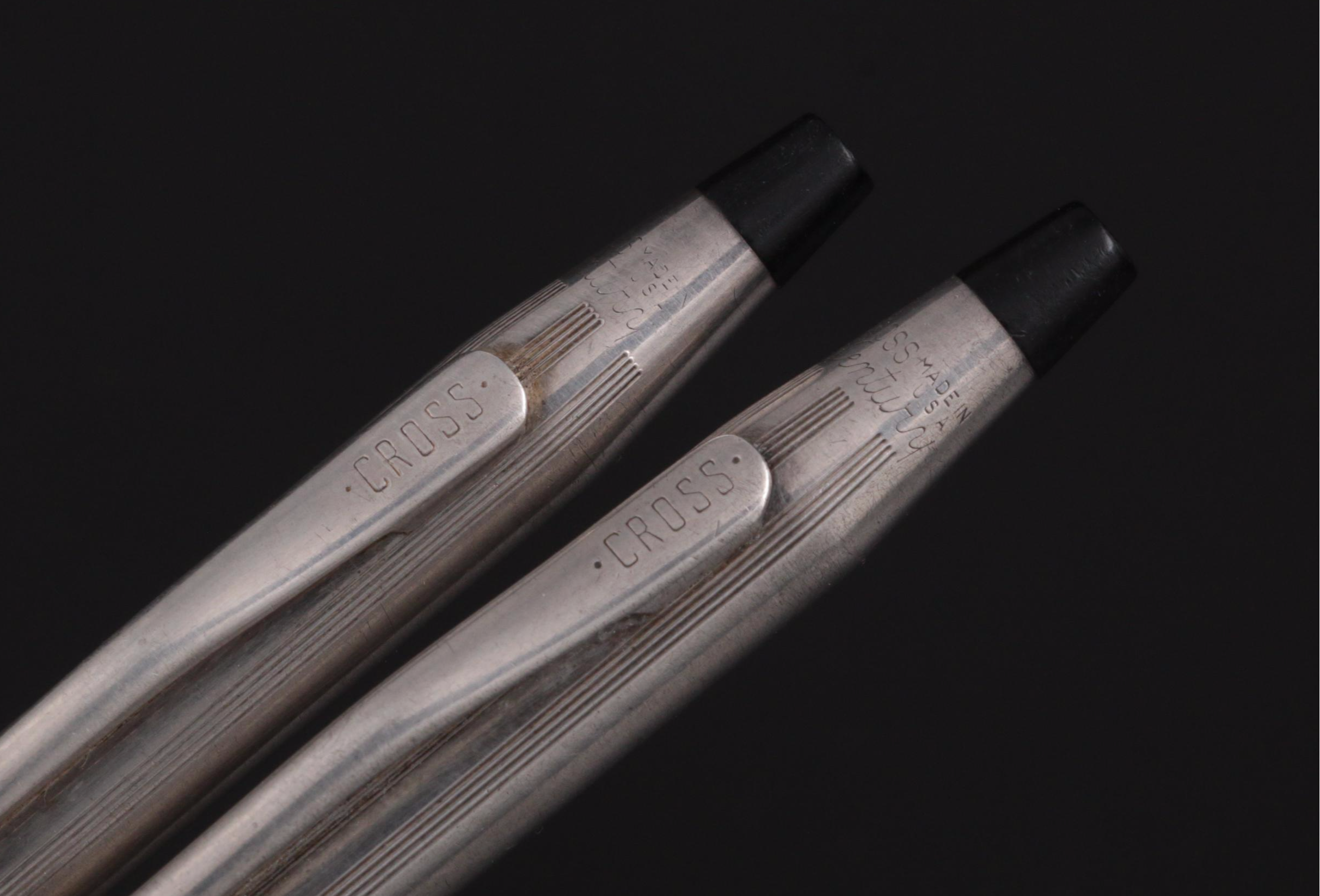 Cross "Century" Sterling Silver Ballpoint Pen and Mechanical Pencil Set