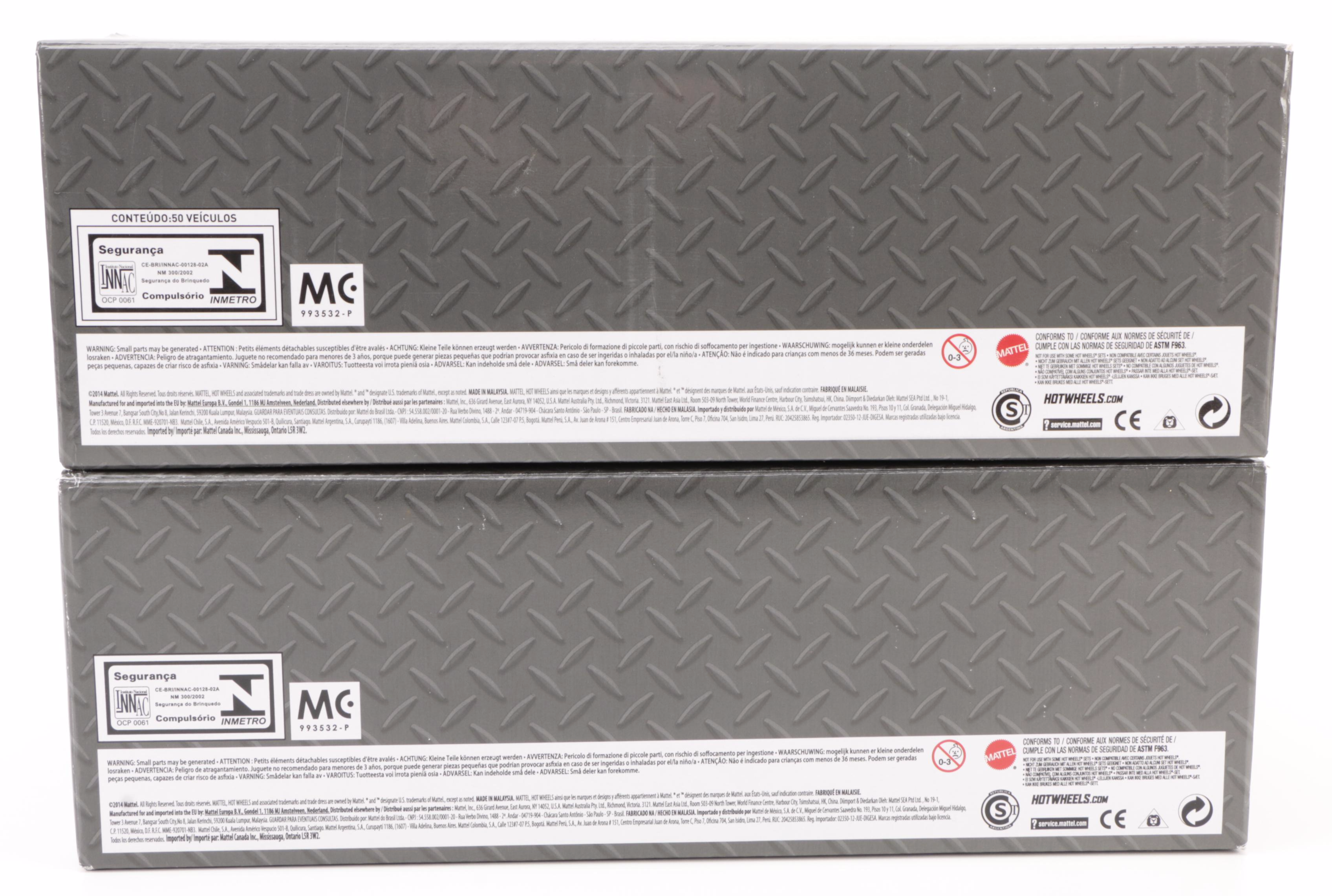 Mattel "Hot Wheels" 50-Car Packs 1:64 Scale with "Super Mario" Themed Car