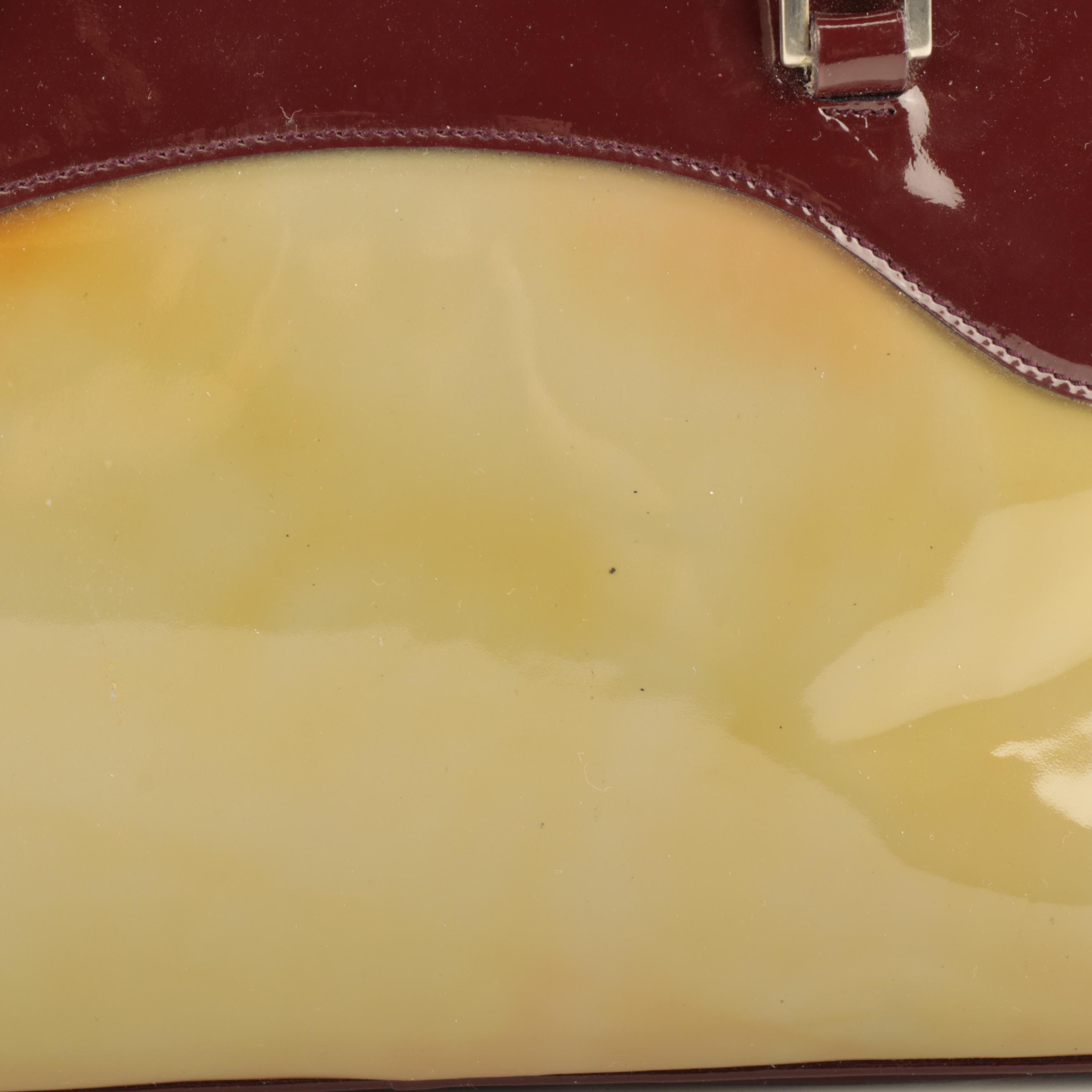 Prada Small Bowler Tote in Multicolor Patent Leather