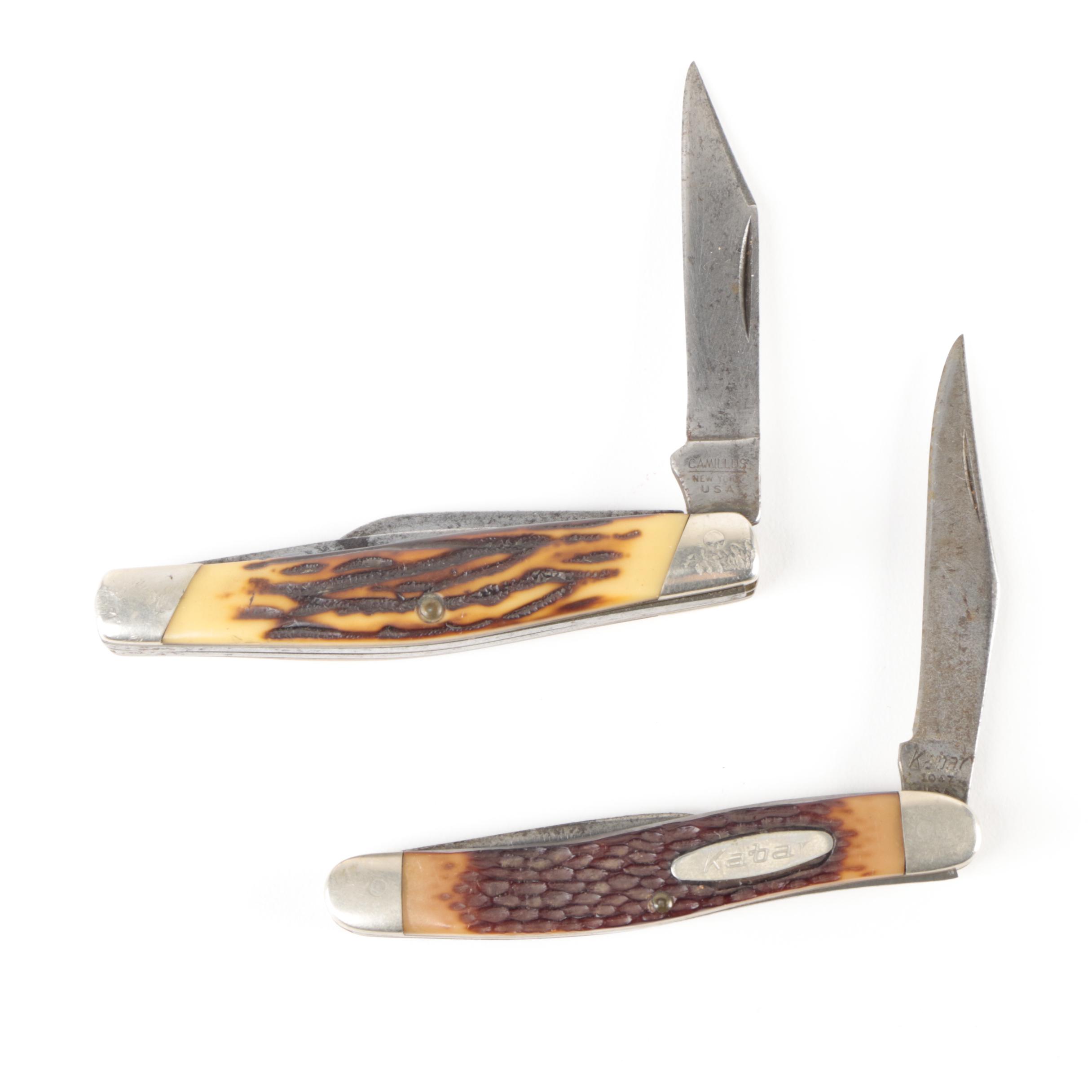Wild Turkey, Queen, Camillus, Kabar, Kent, Other Pocket Knives