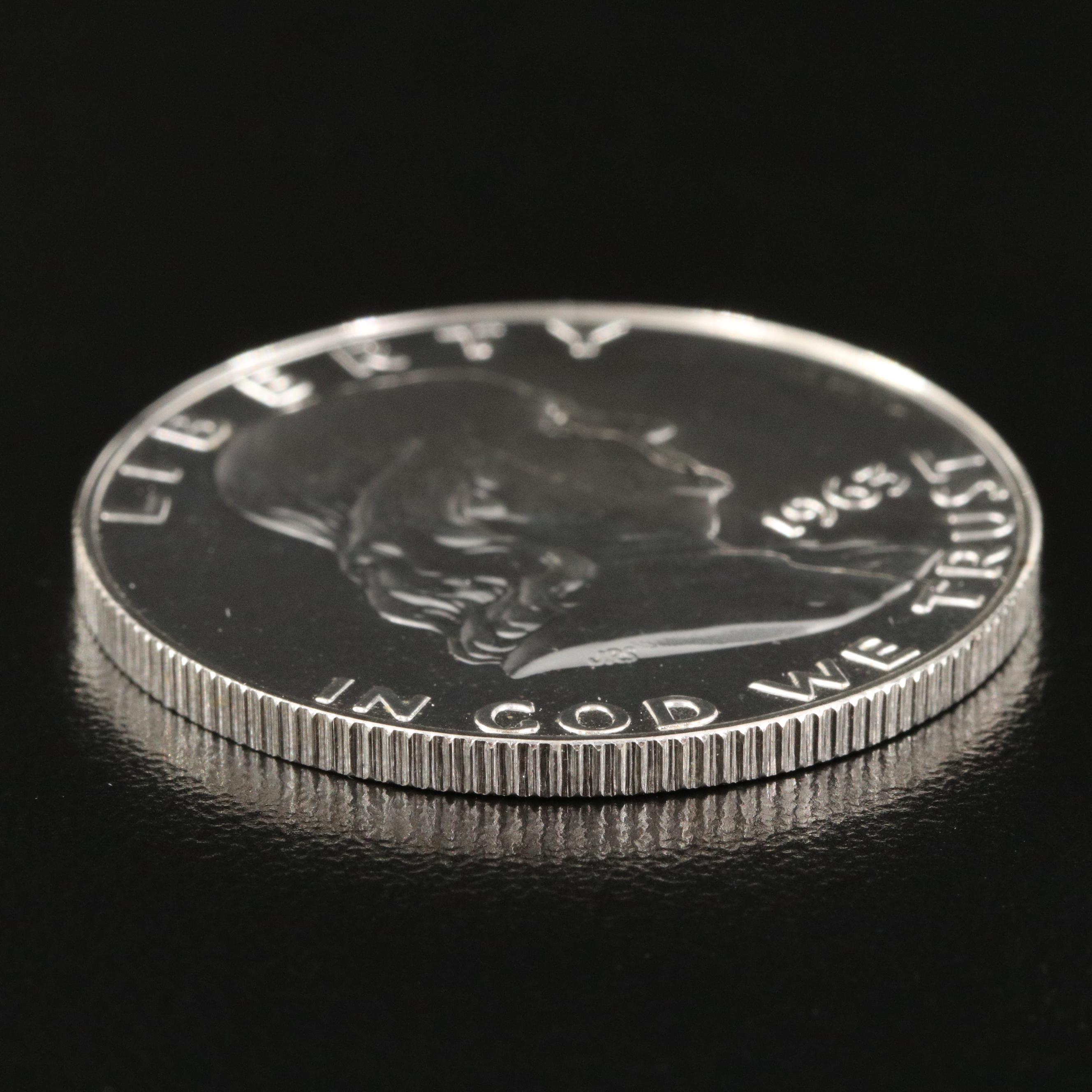 Twenty 1963 Franklin Silver Proof Half Dollars