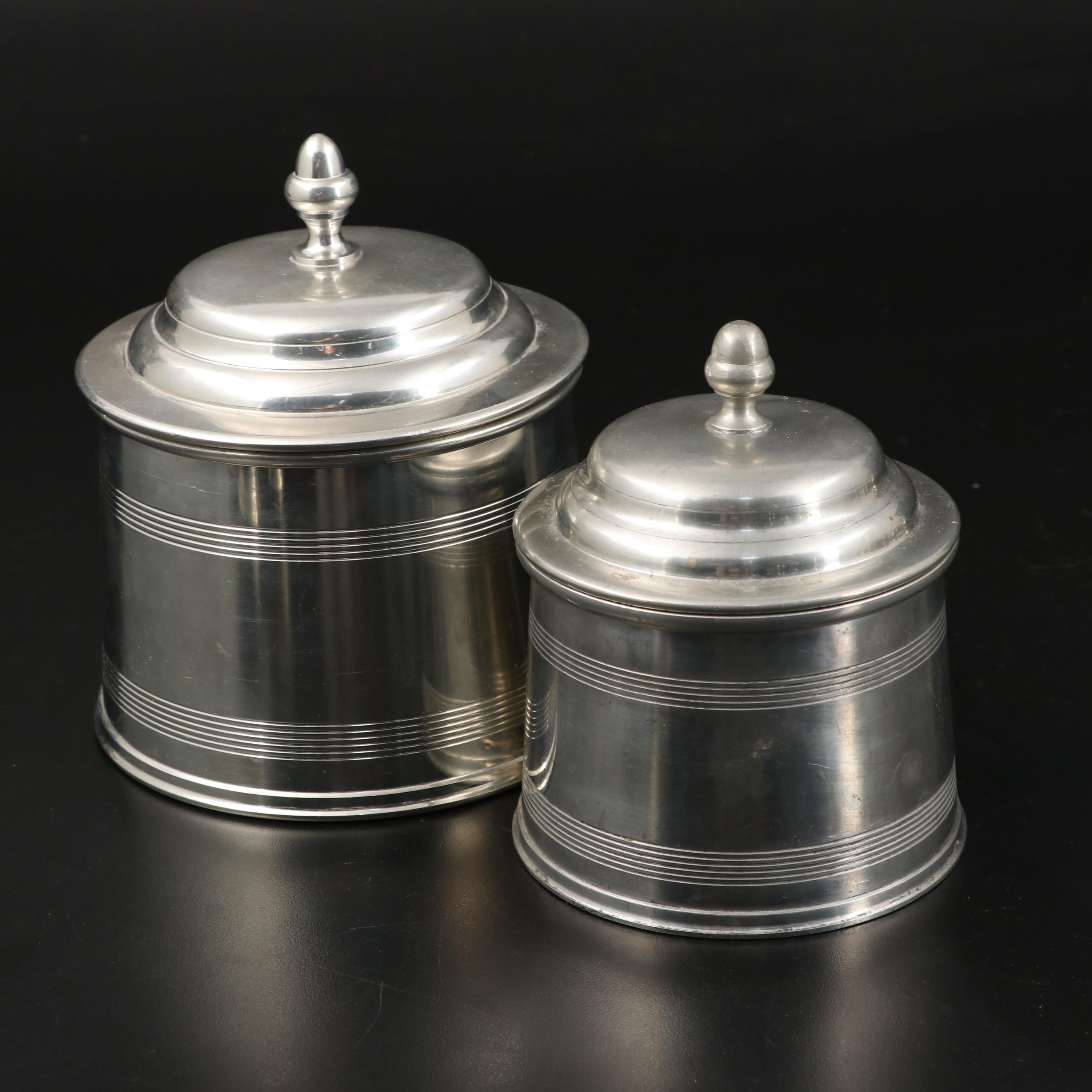 Stieff and Lenox Williamsburg Restoration with Other Pewter Tableware