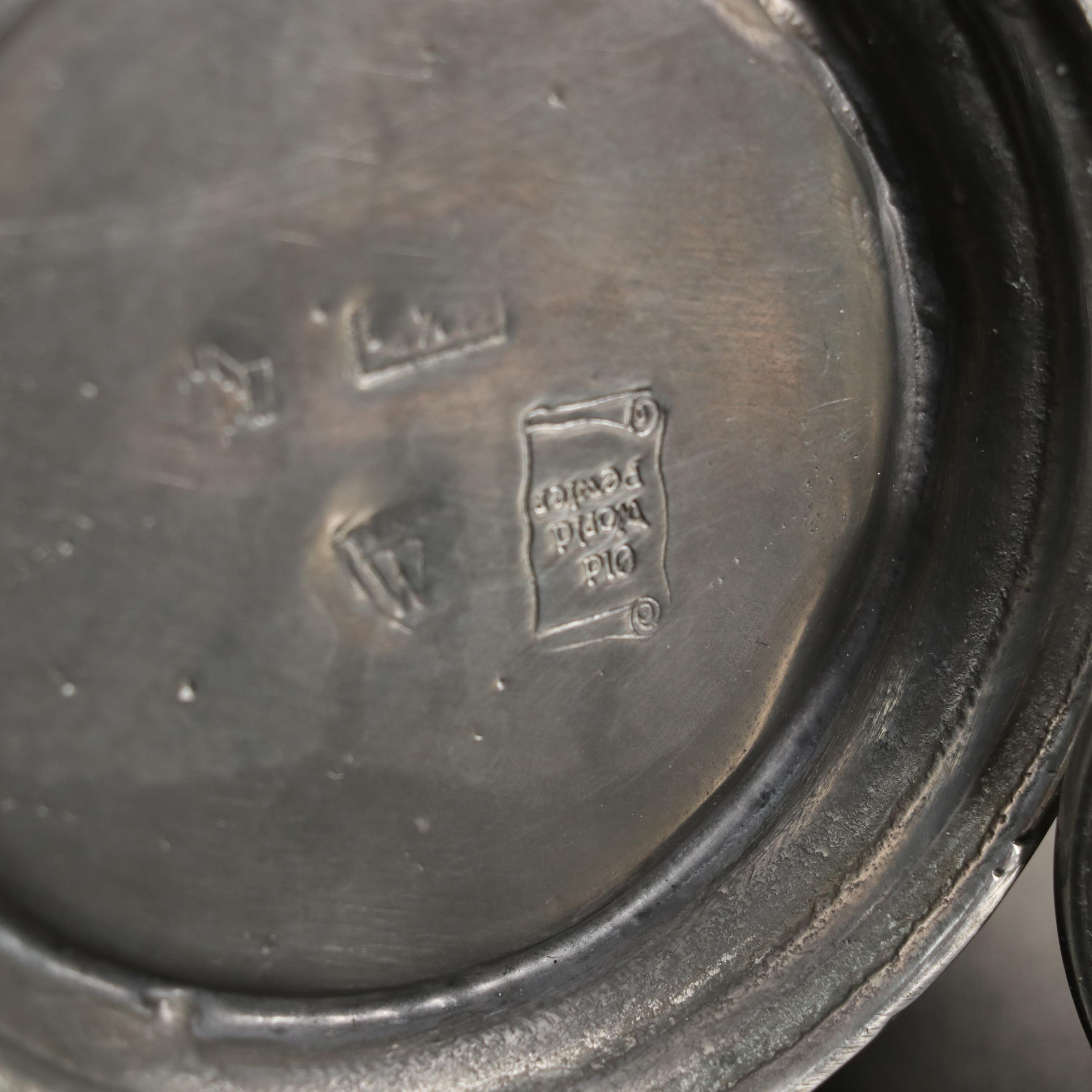 Stieff and Lenox Williamsburg Restoration with Other Pewter Tableware