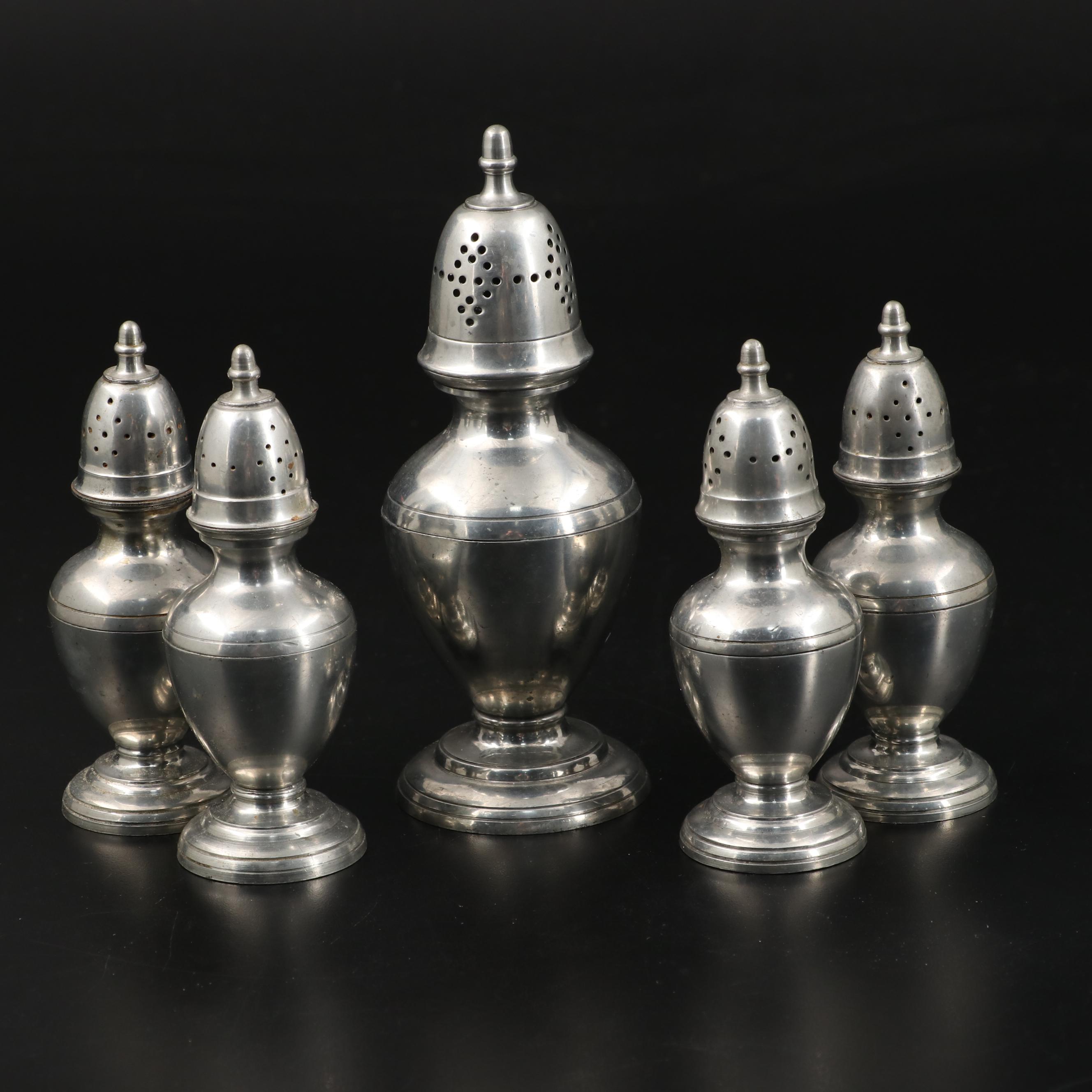 Stieff and Lenox Williamsburg Restoration with Other Pewter Tableware