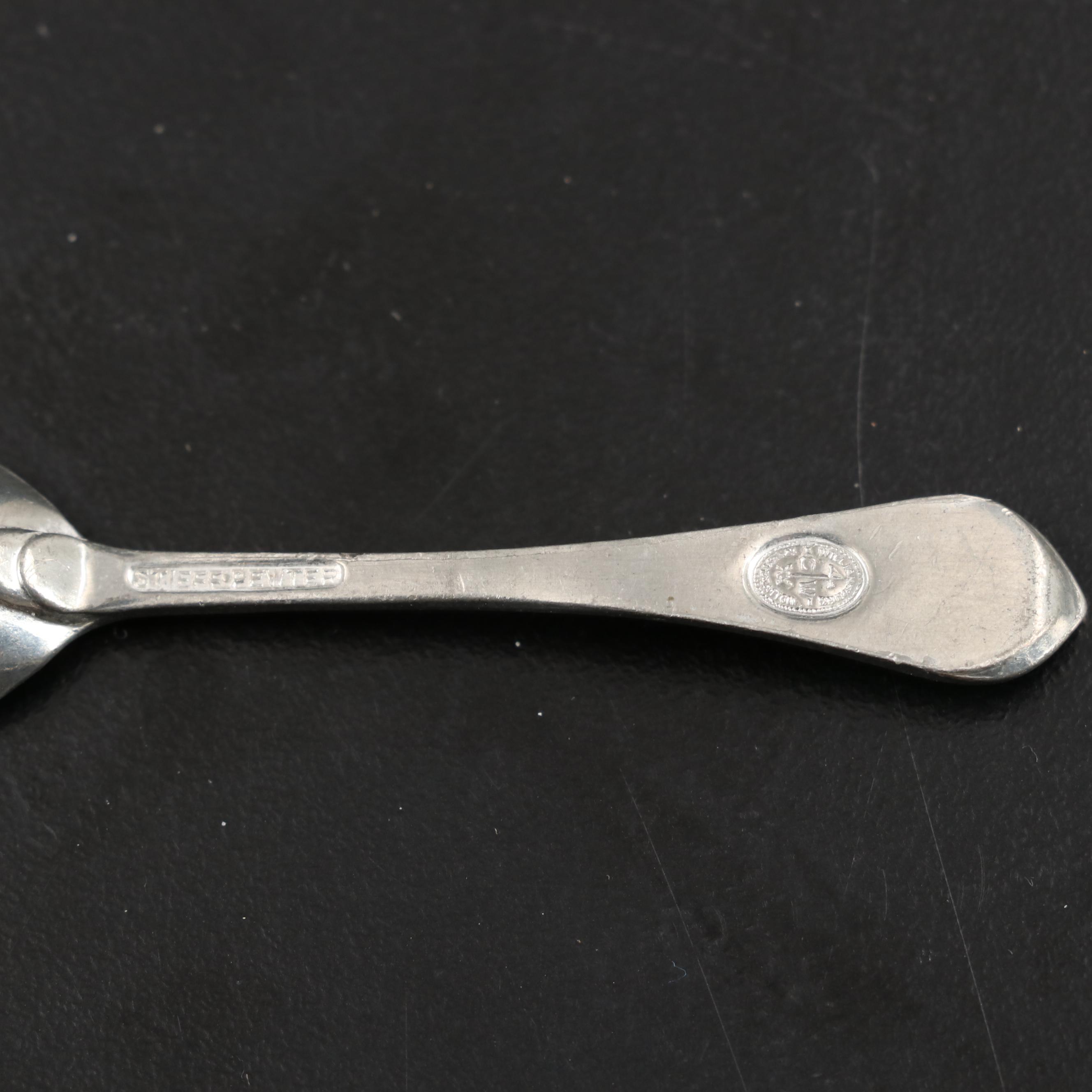 Stieff and Lenox Williamsburg Restoration with Other Pewter Tableware