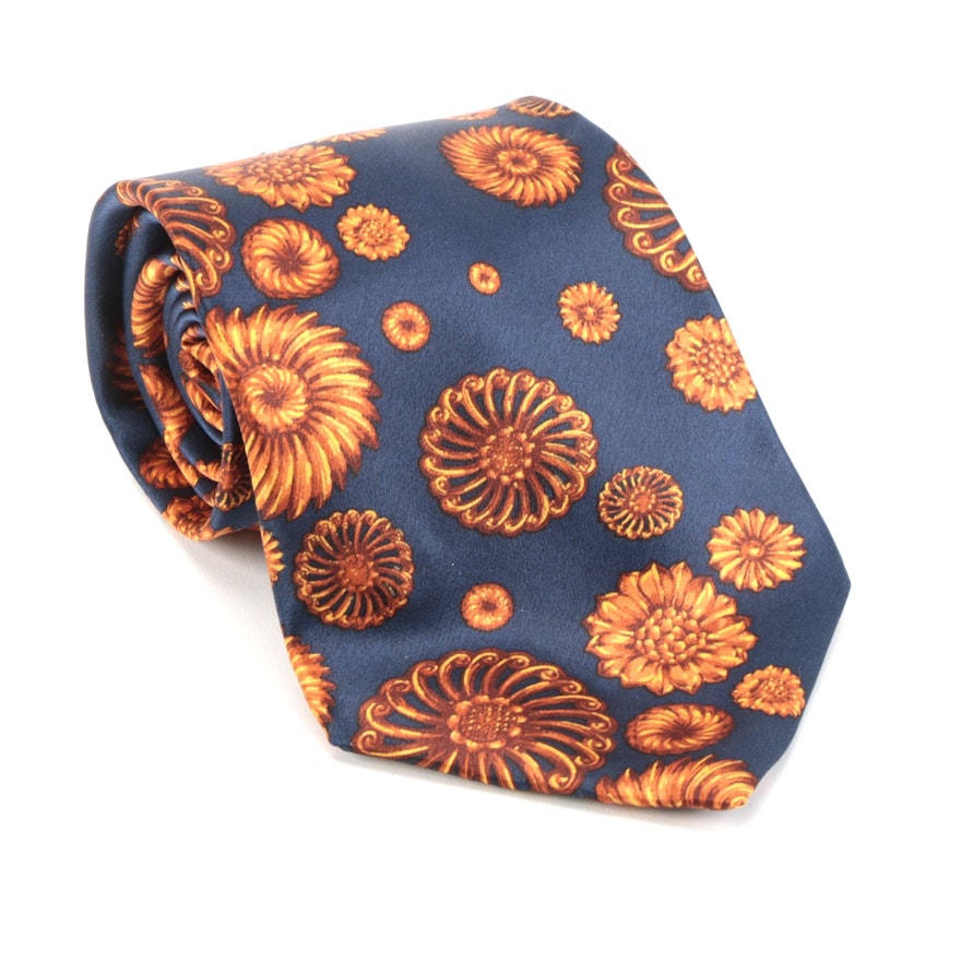 Men's Lanvin Printed Silk Necktie