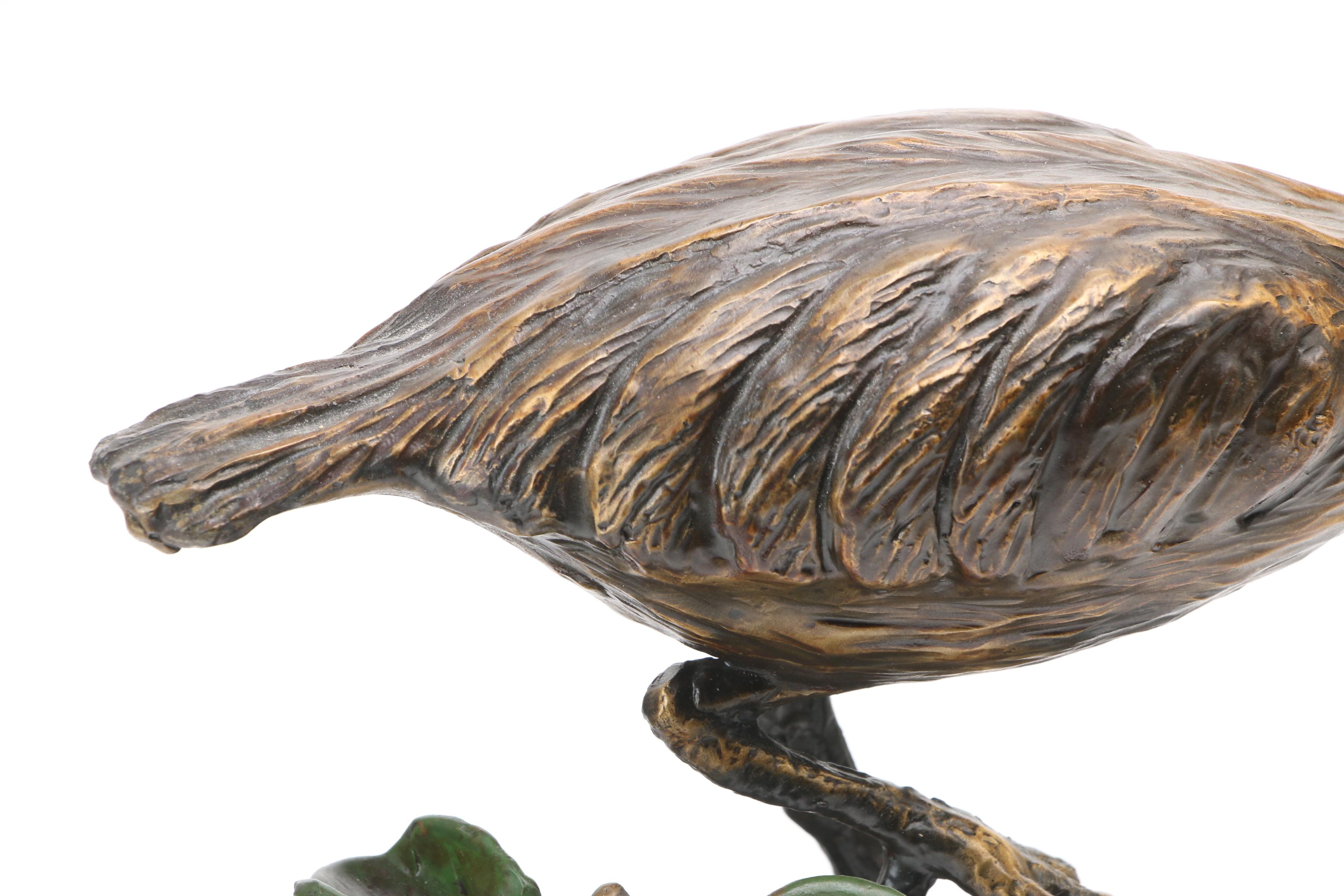 Carl Wagner Bronze Sculpture "Simply Green," 2000