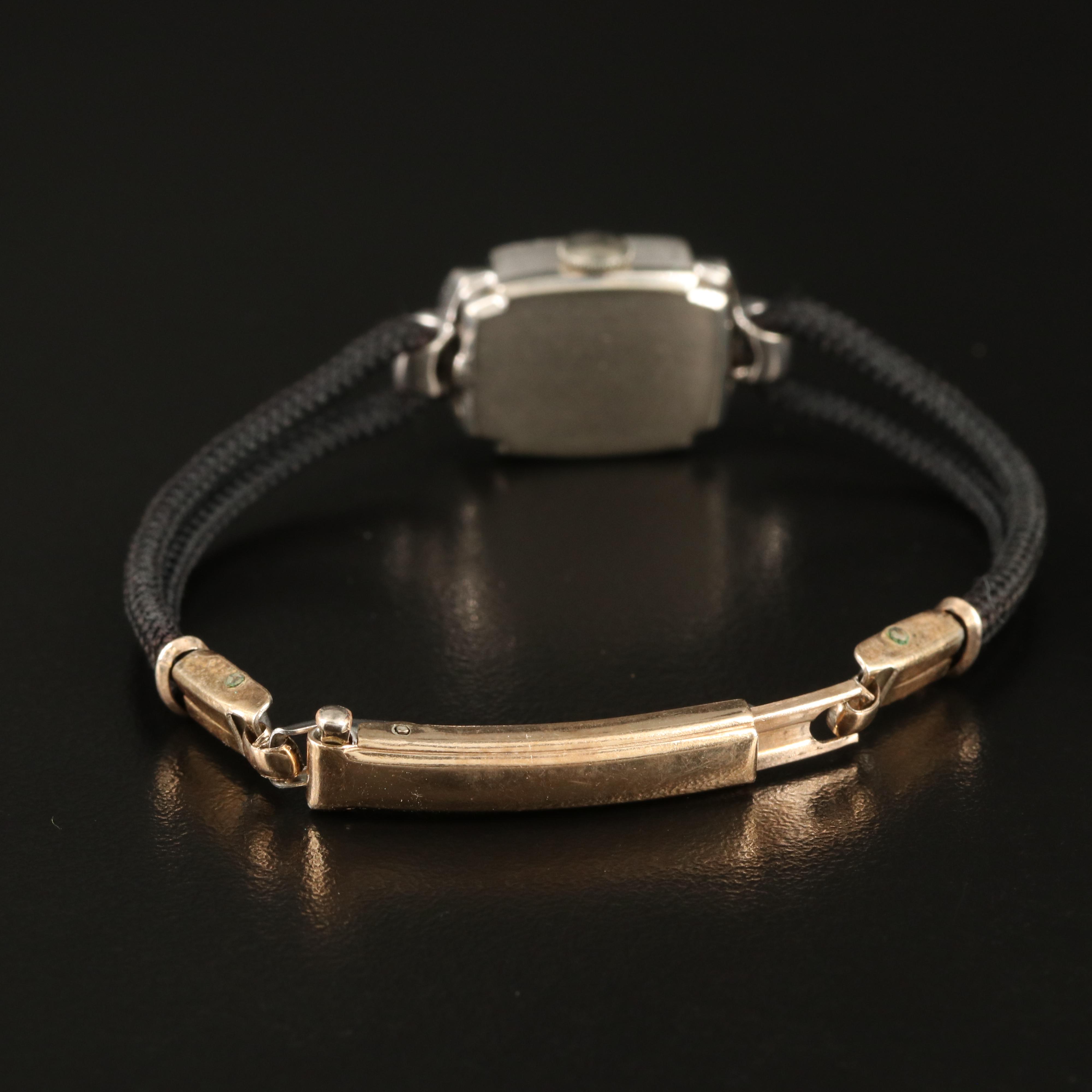 Jules Jurgensen 14K & S. Kocher Platinum Diamond Watch