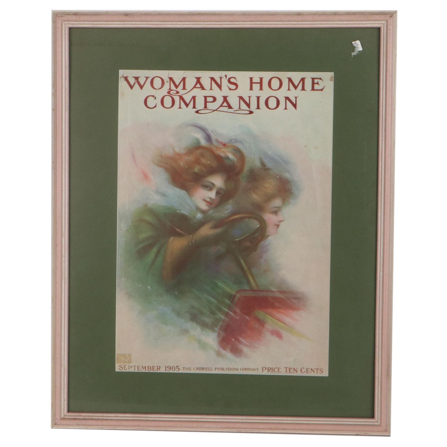 Offset Lithograph Cover for "Woman's Home Companion," 1905