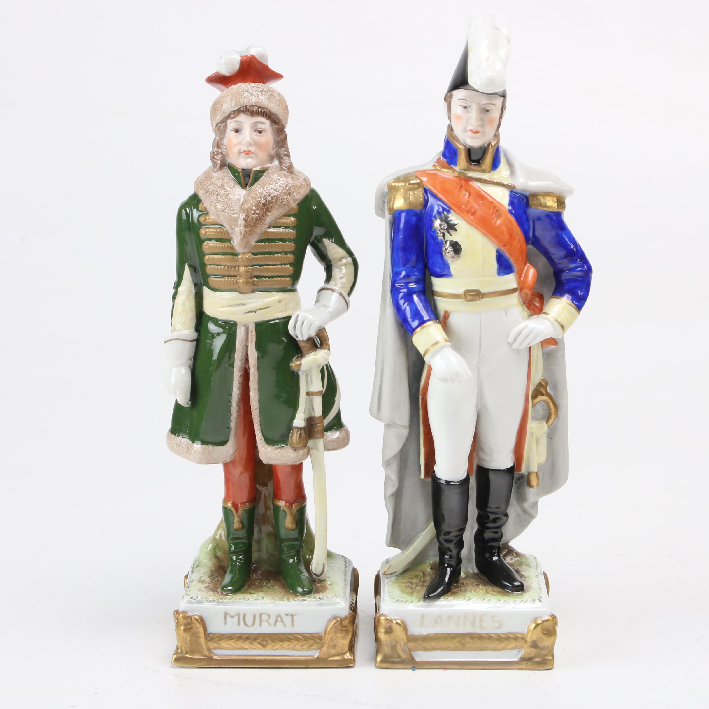 Scheibe-Alsbach  Porcelain Napoleonic War Figurines, Mid-20th Century