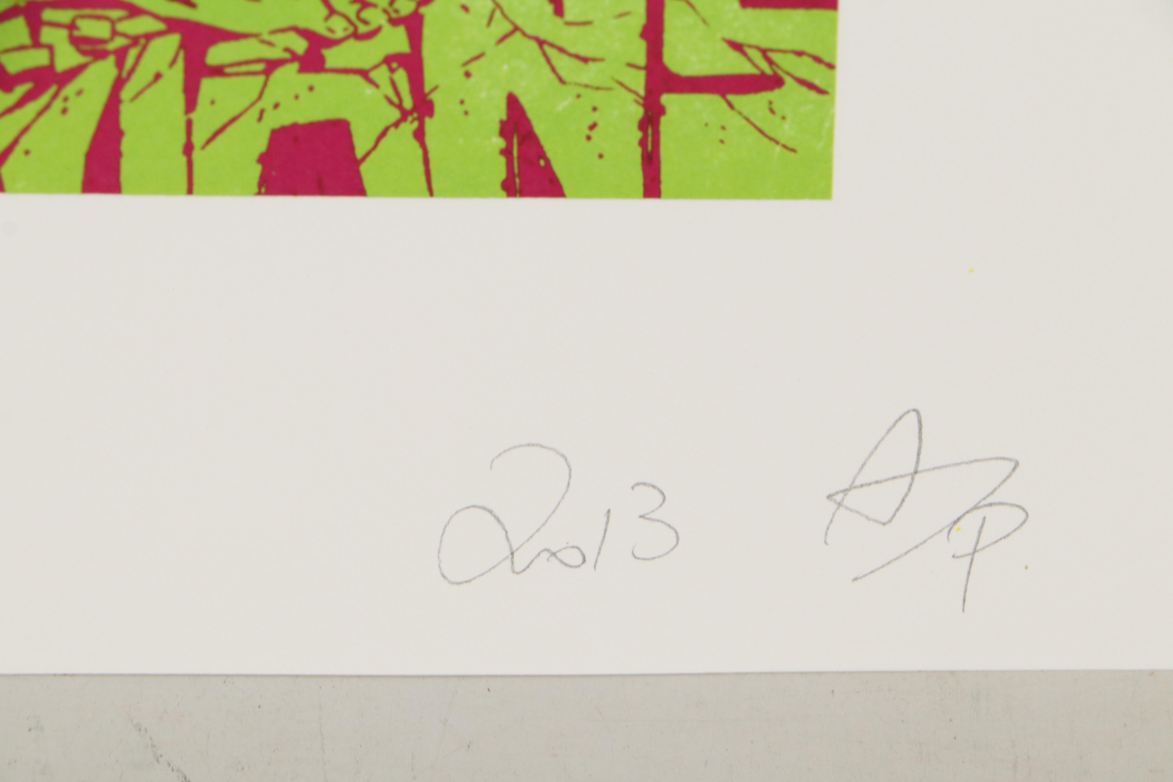 John Love Graphic Prints Featuring The Hulk and The Joker, 2013