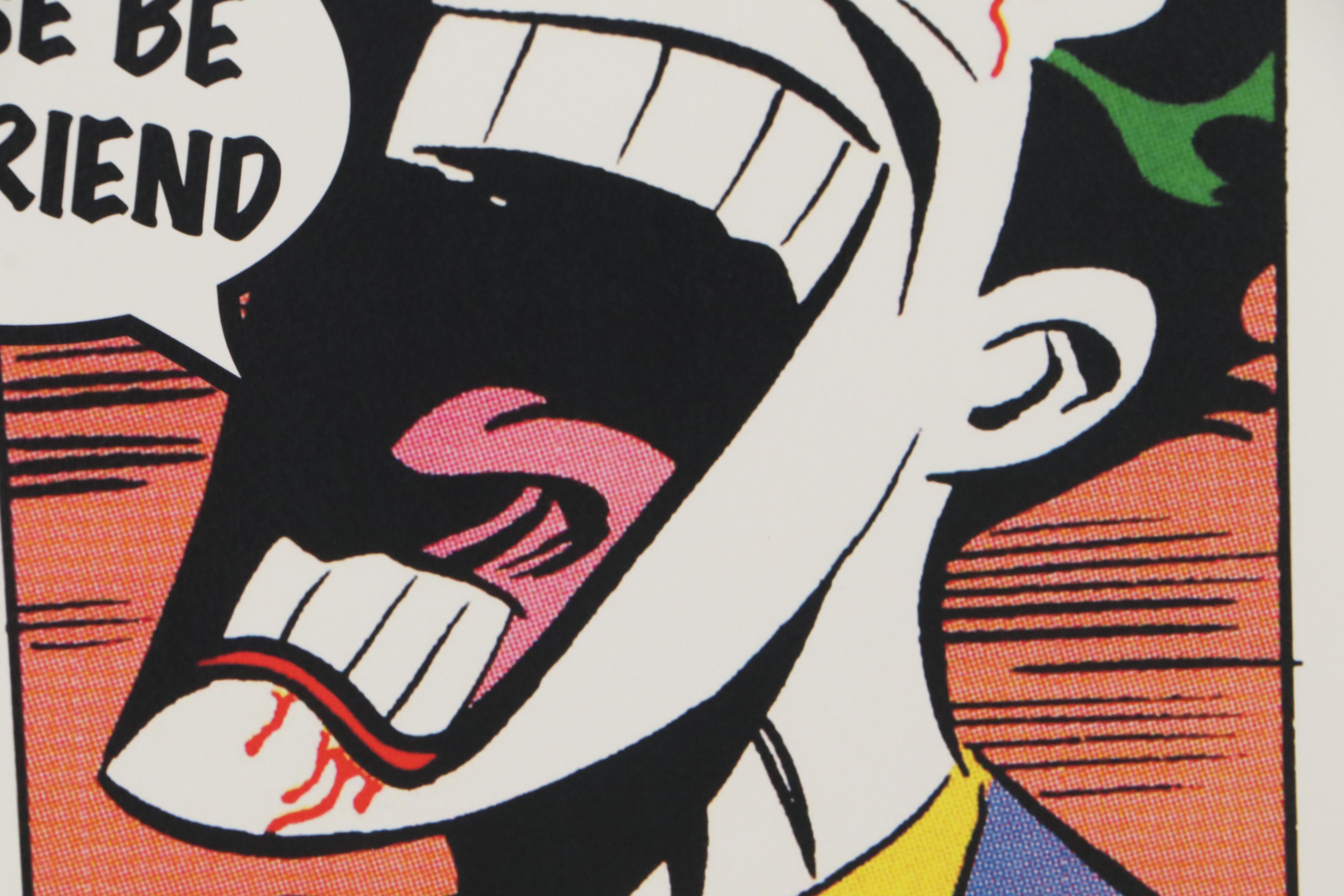 John Love Graphic Prints Featuring The Hulk and The Joker, 2013