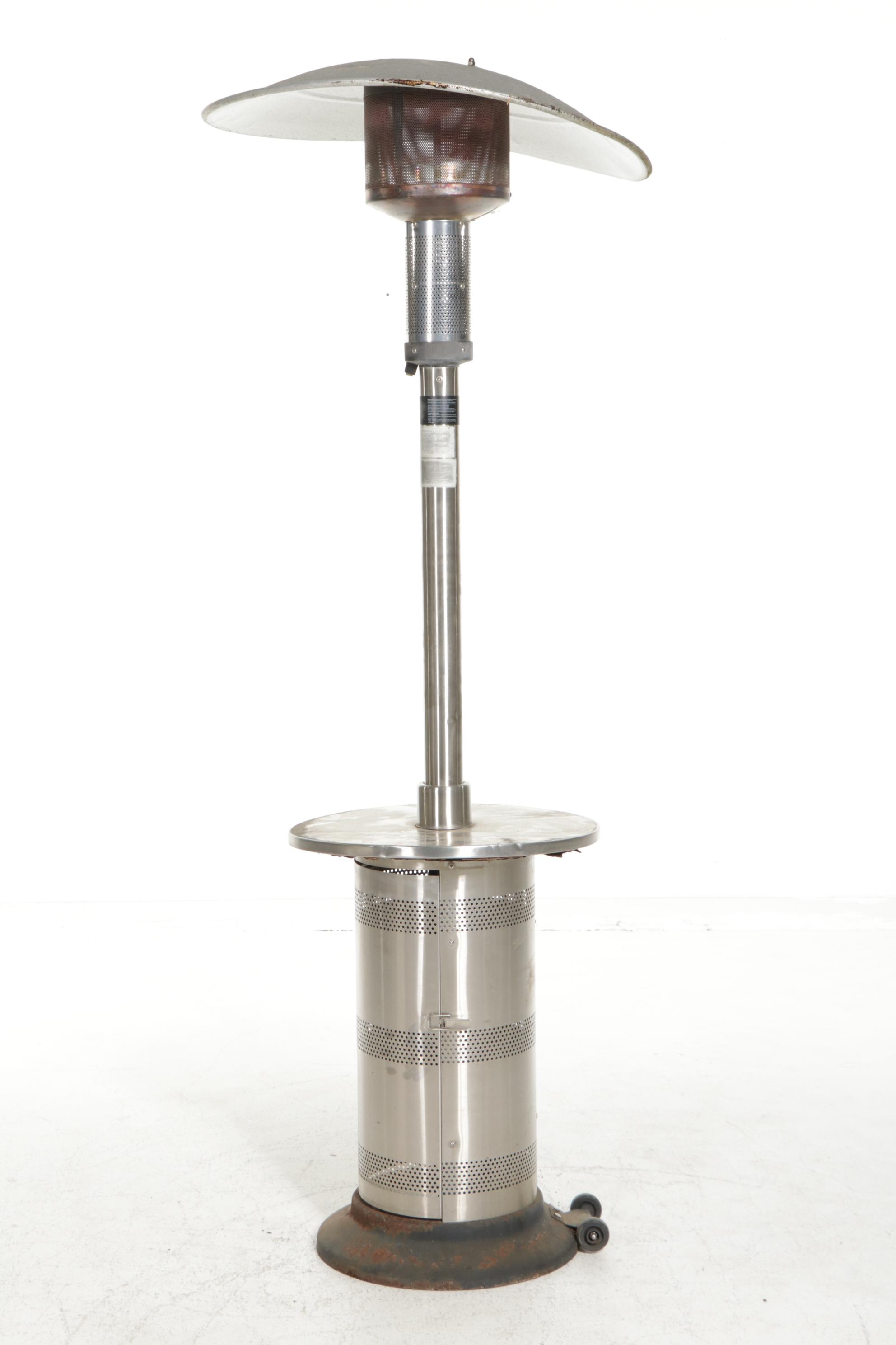 Sunjoy Outdoor Propane Powered Patio Heater with Table