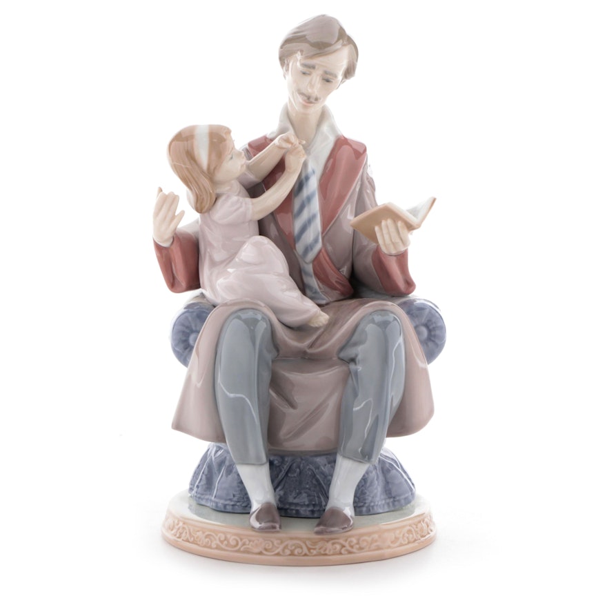 Lladró "Daddy's Girl" Porcelain Figurine, Late 20th Century