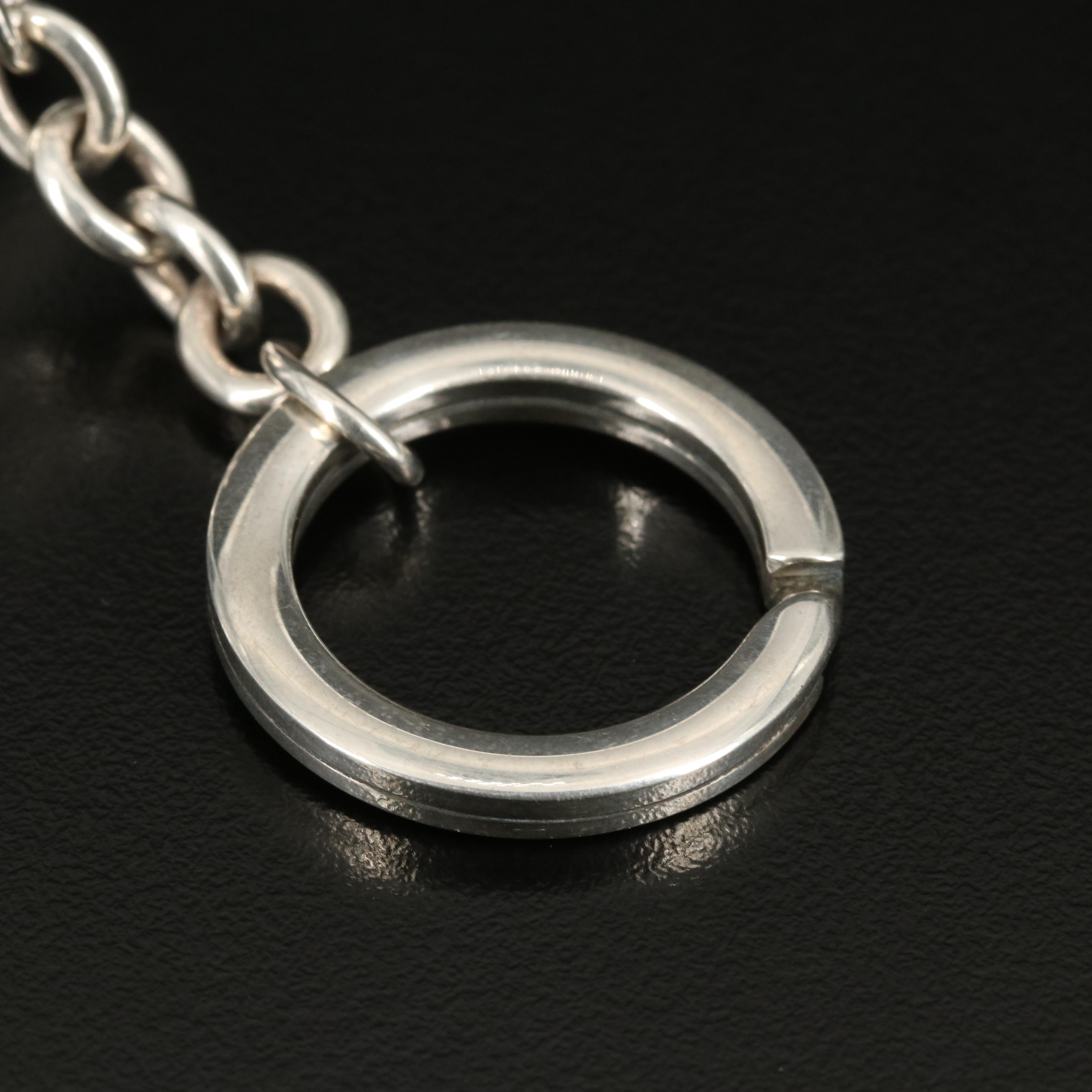 Tiffany & Co. Sterling Silver Whistle Key Ring