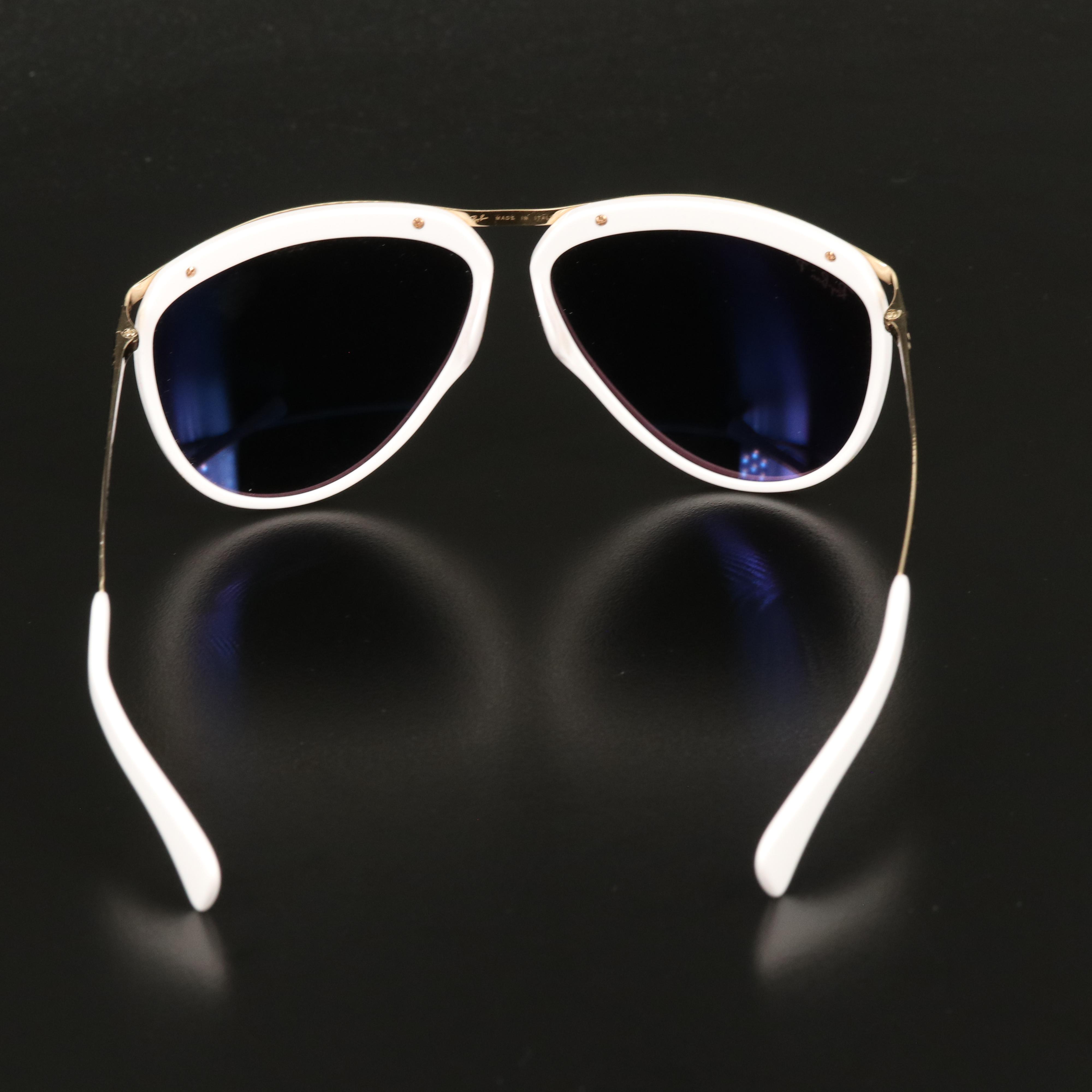 Ray-Ban RB2219 Polarized Olympian Aviator Sunglasses with Case