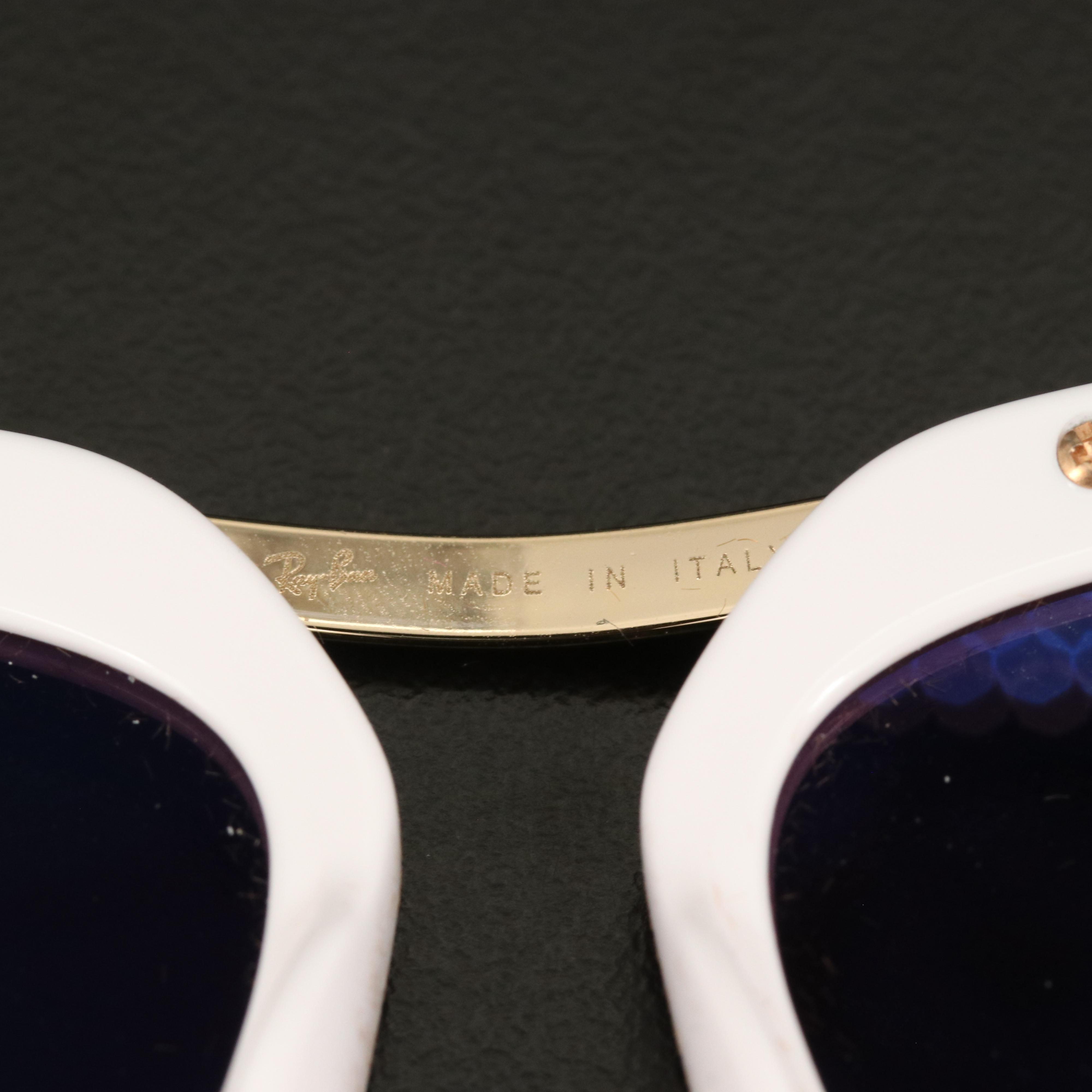 Ray-Ban RB2219 Polarized Olympian Aviator Sunglasses with Case