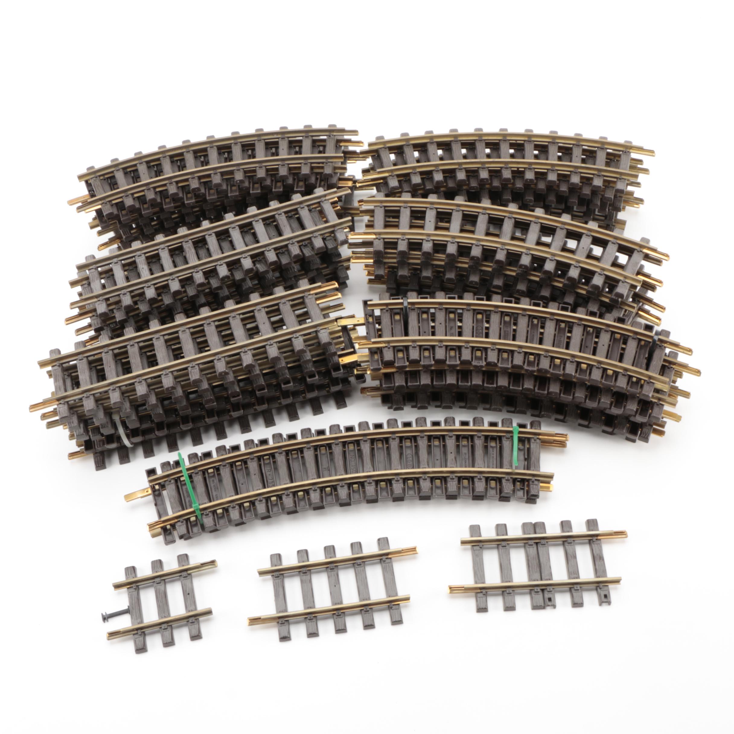 Lehmann-Gross-Bahn G Scale Model Railroad Track, Curved and Straight