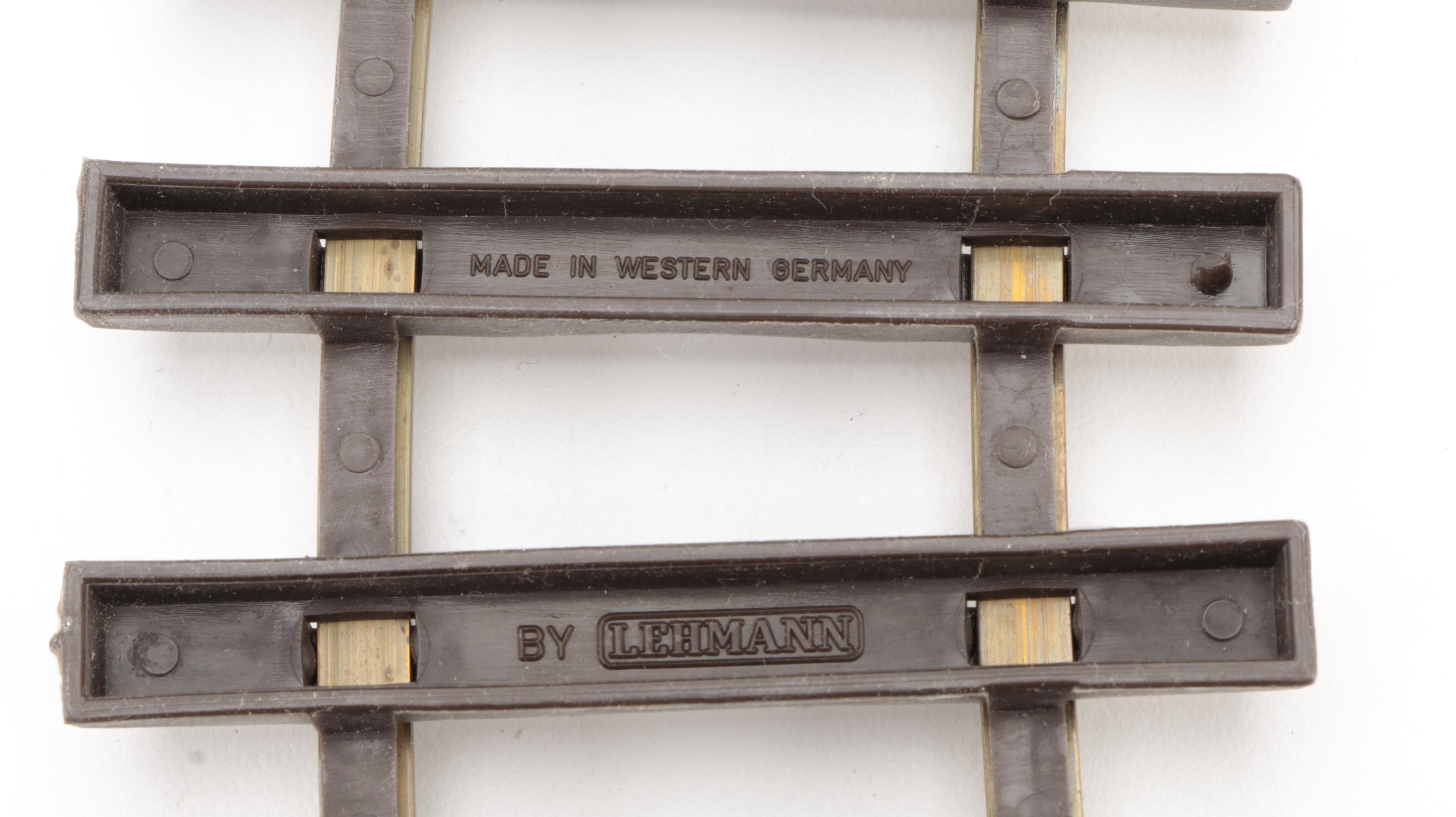 Lehmann-Gross-Bahn G Scale Model Railroad Track, Curved and Straight