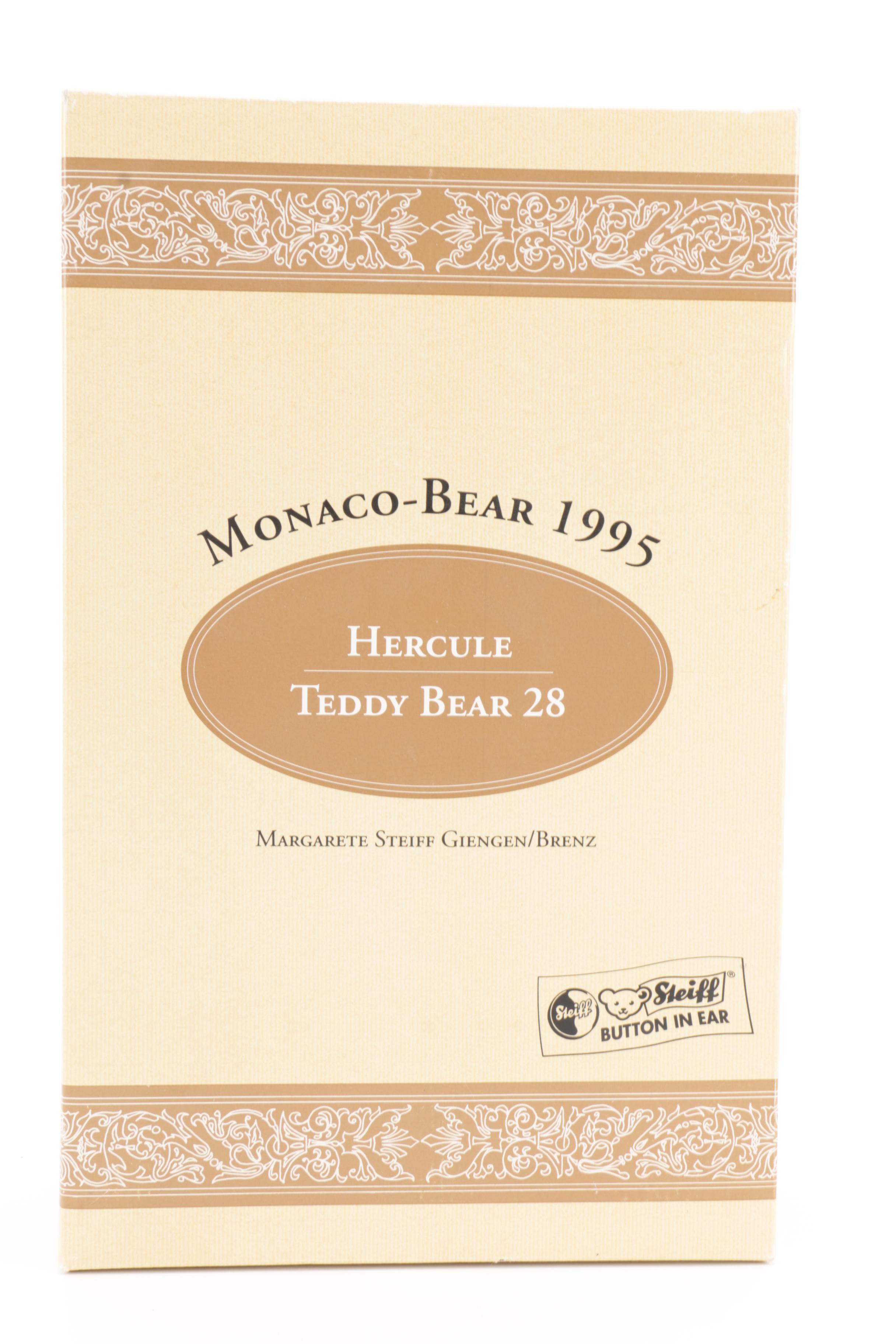 Steiff Mohair Plush Stuffed Animals Including Hercule Teddy Bear 28