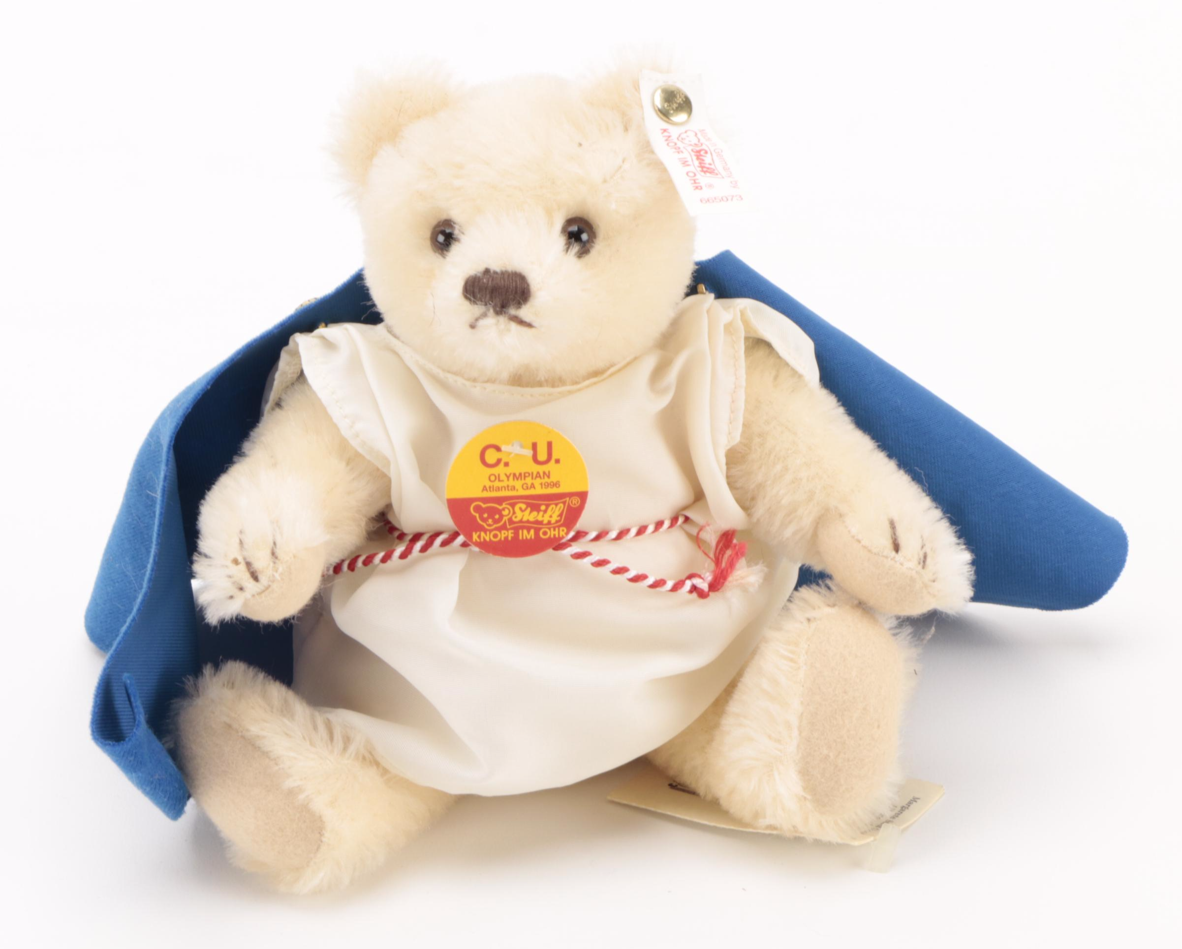 Steiff Mohair Plush Stuffed Animals Including Hercule Teddy Bear 28