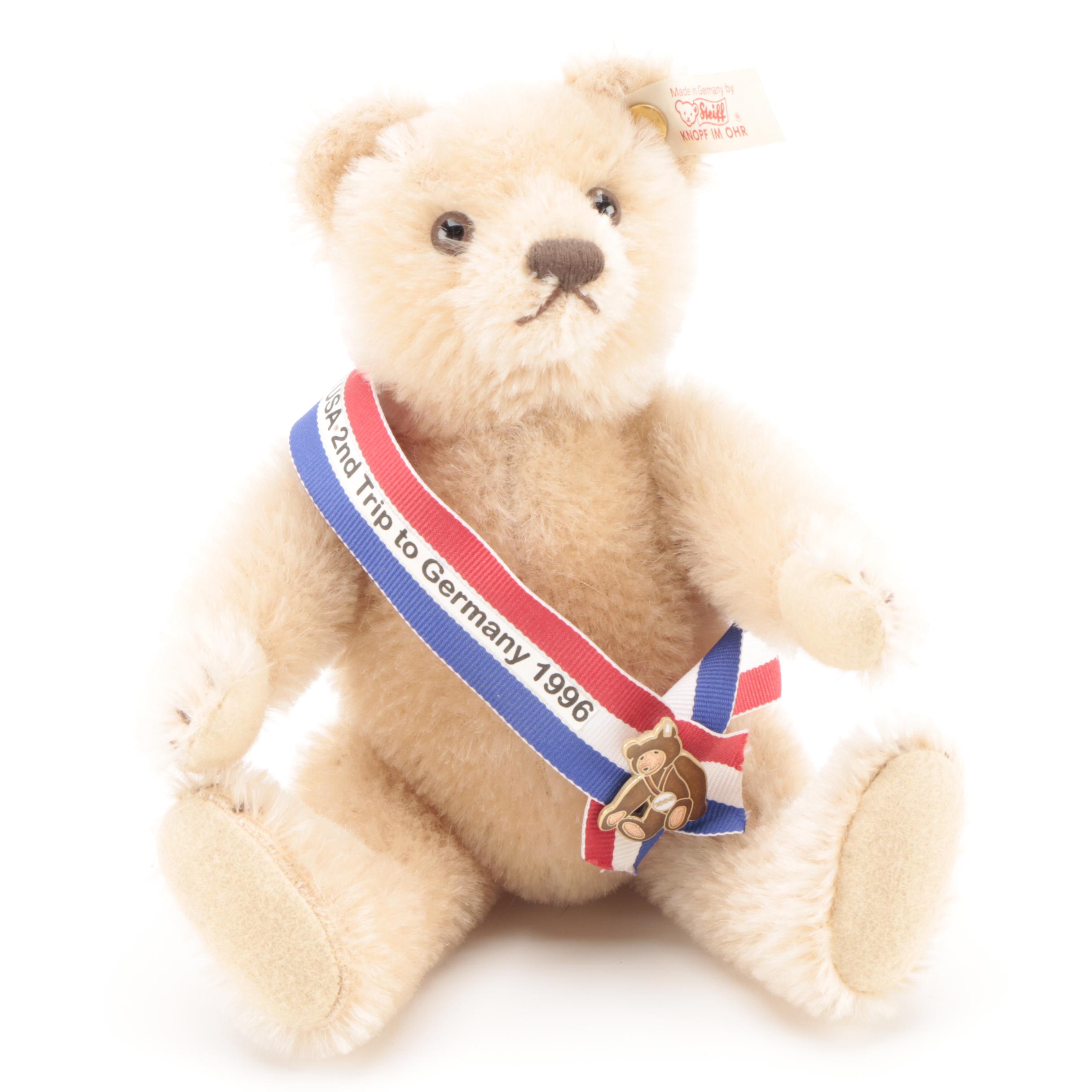 Steiff Mohair Plush Stuffed Animals Including Hercule Teddy Bear 28