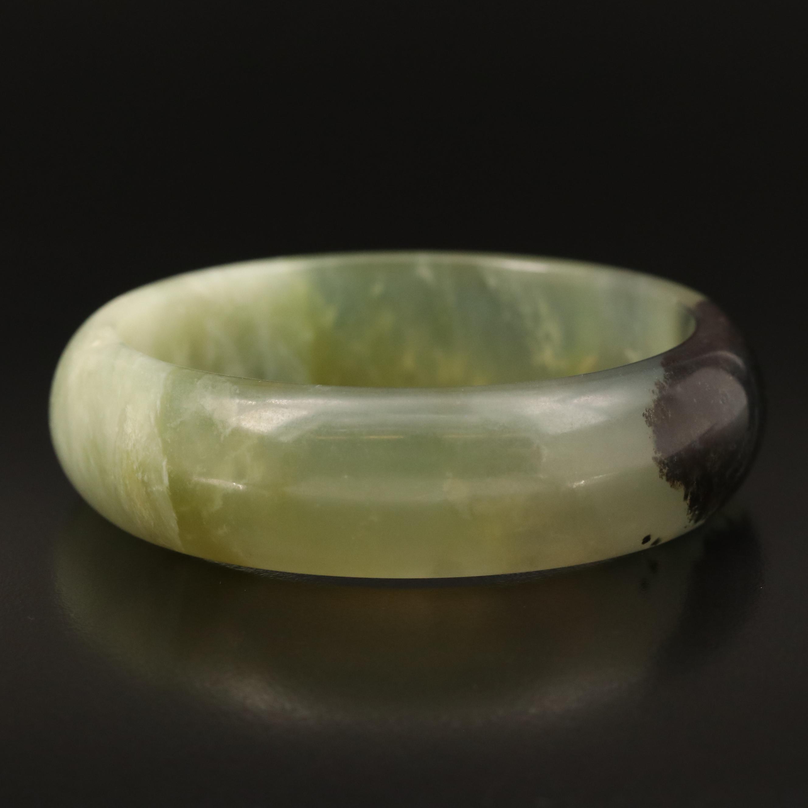 Serpentine Hololith Bangle
