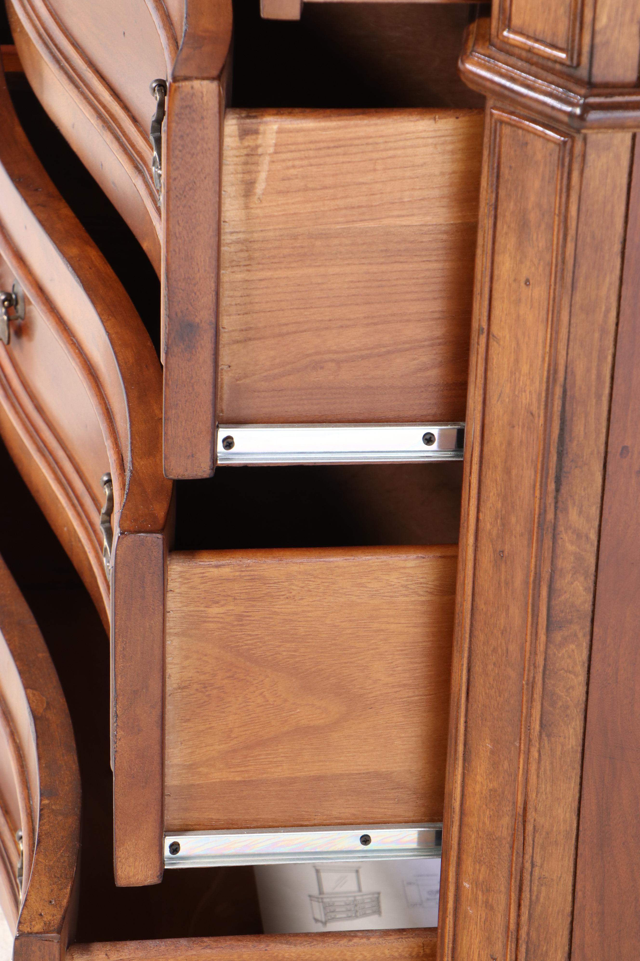 Liberty Furniture French Provincial Style Cherrywood Eight-Drawer Dresser