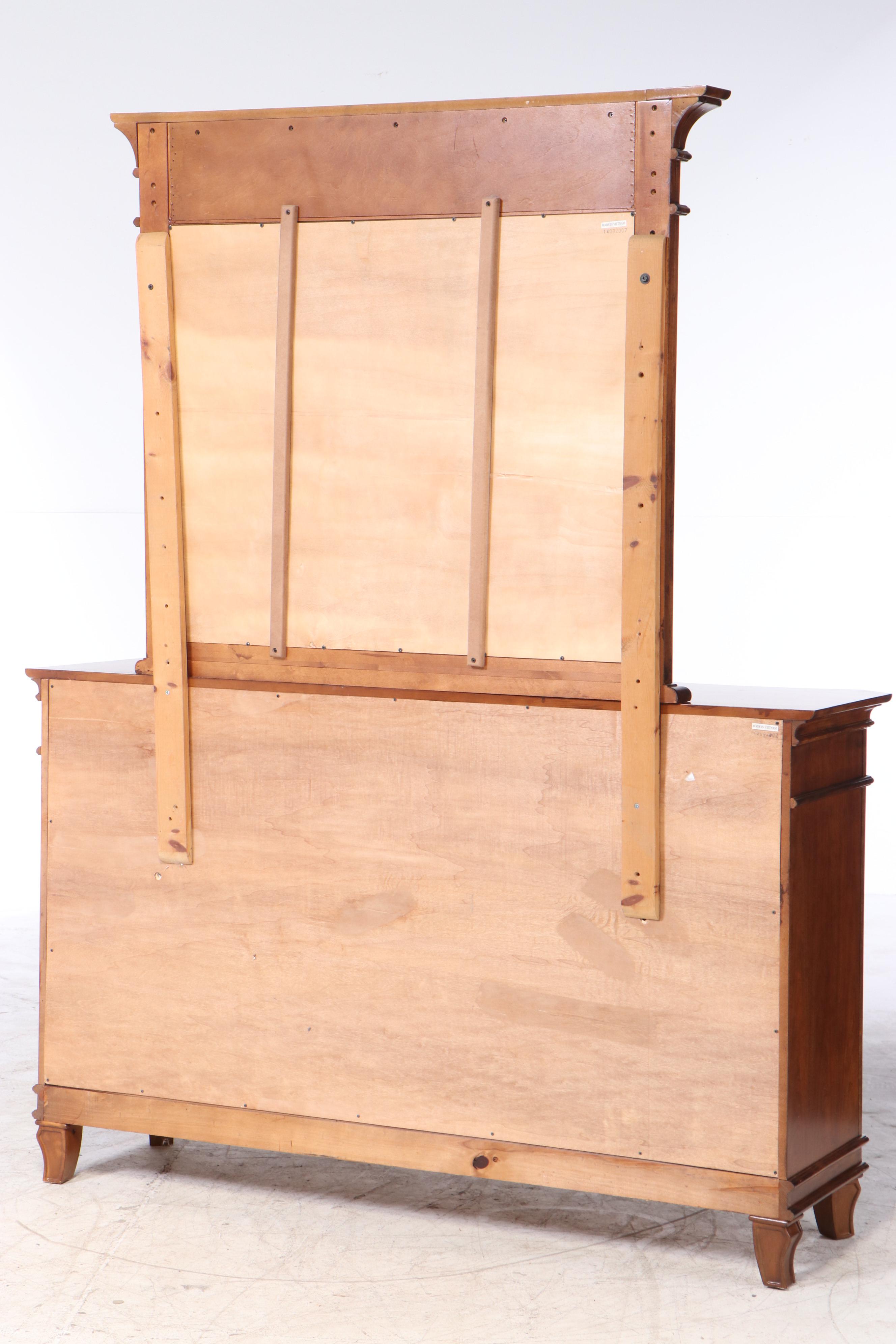 Liberty Furniture French Provincial Style Cherrywood Eight-Drawer Dresser