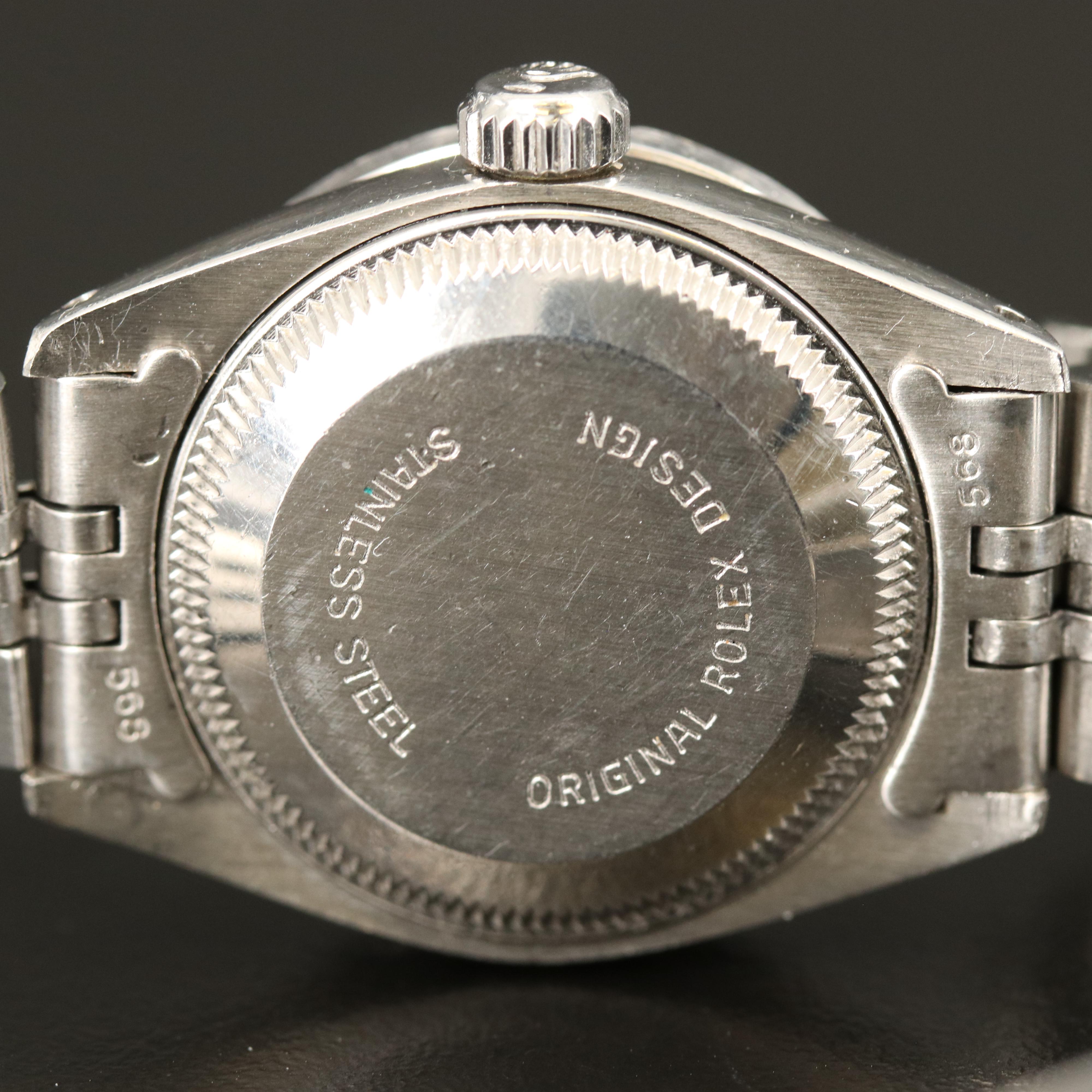 1978 Rolex Datejust Diamond Dial and Bezel Stainless Steel and 14K Watch