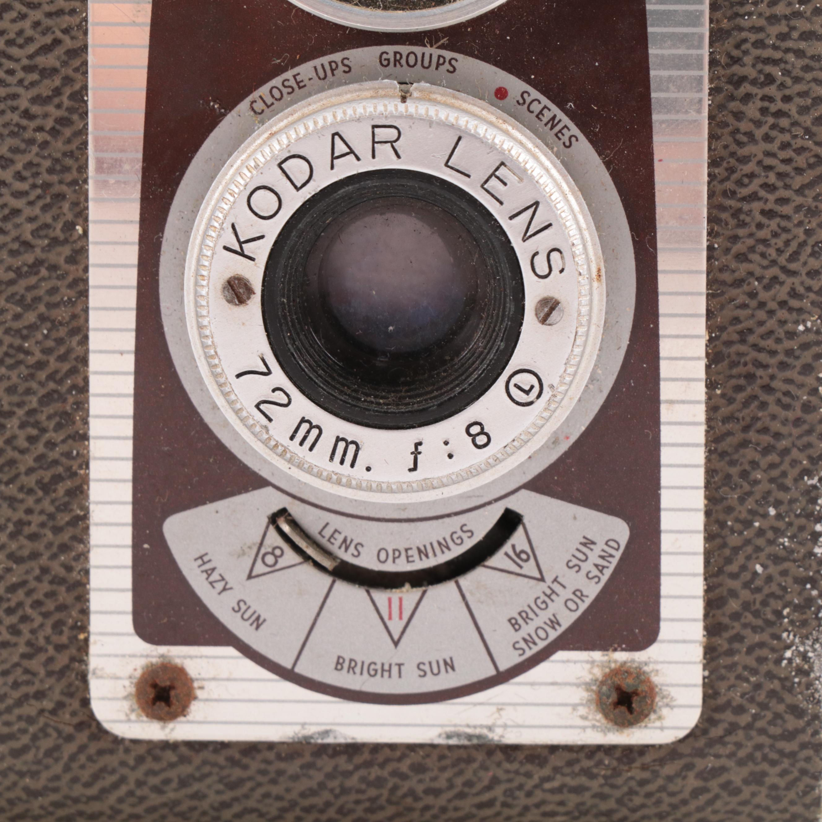 Kodak Duaflex II, III and IV 72mm TLR Cameras, Mid-20th Century