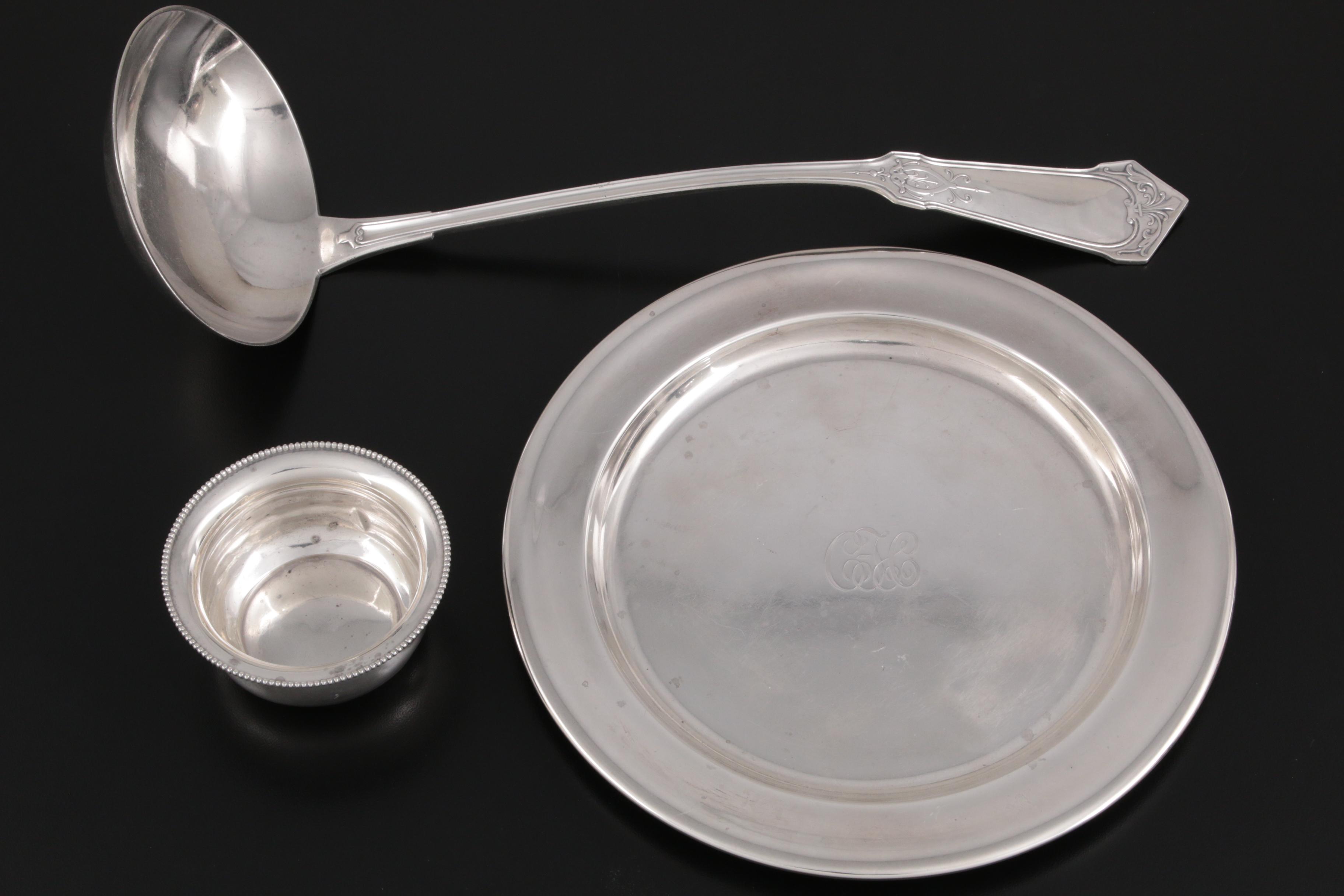 Tiffany & Co. Shakers with Other American and English Sterling Silver and Plate