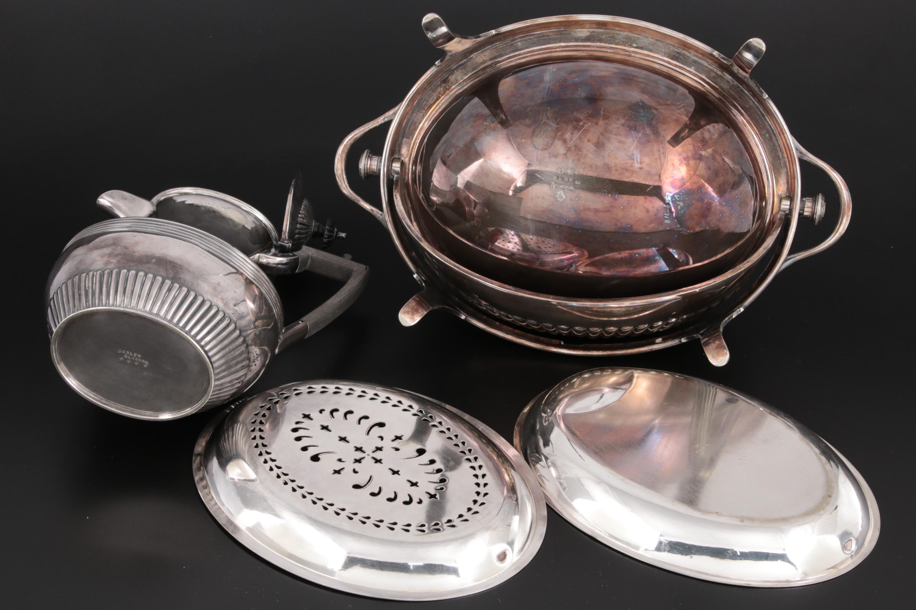 Tiffany & Co. Shakers with Other American and English Sterling Silver and Plate