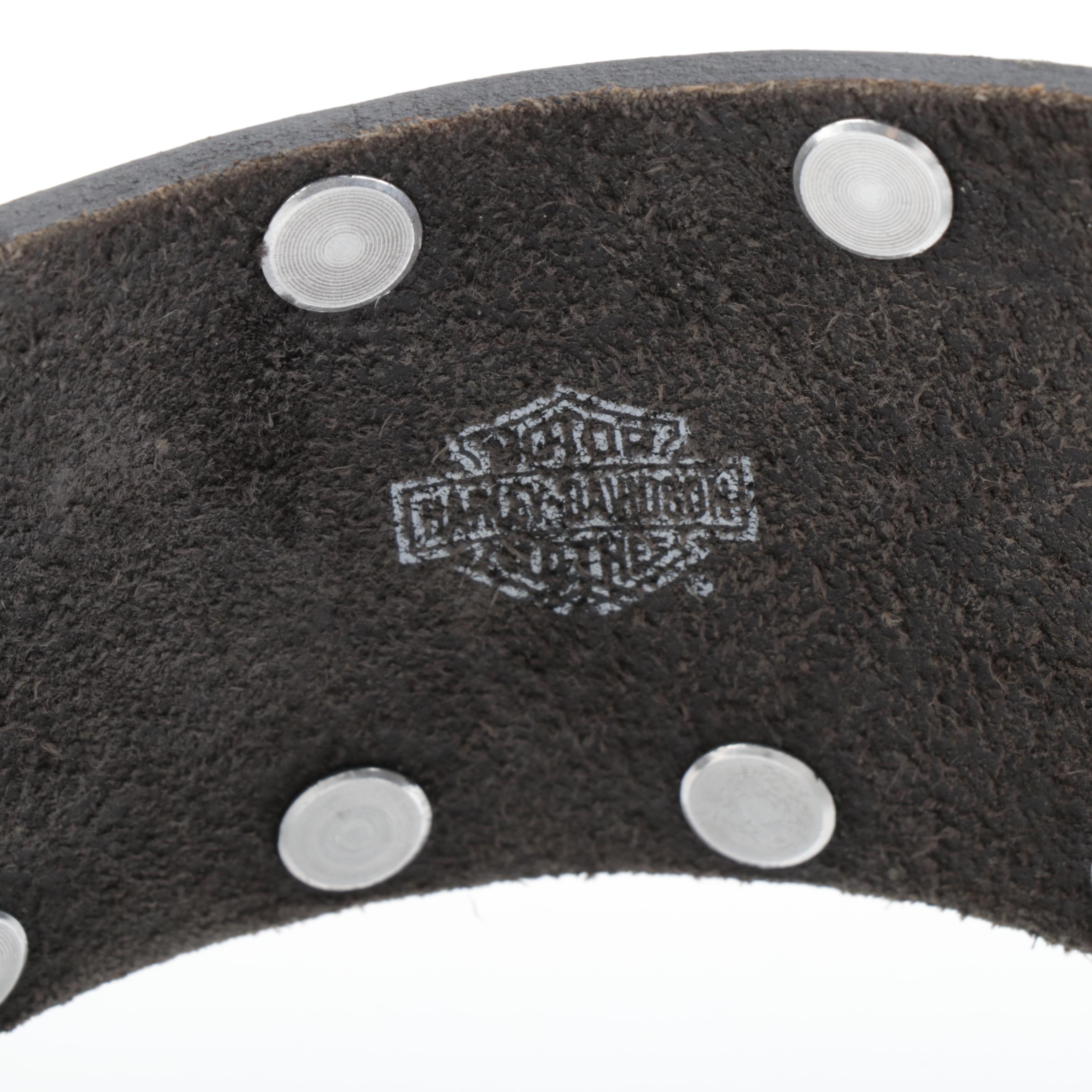 Harley-Davidson Studded Leather Motorcycle Belt