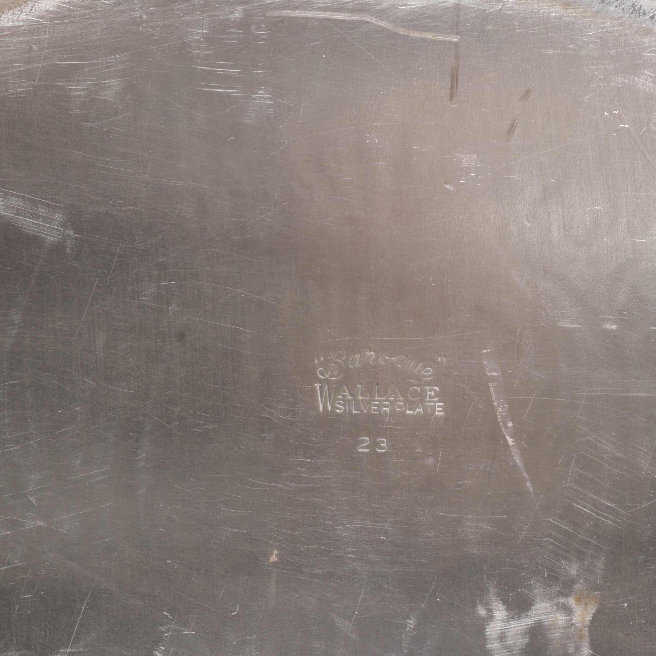 Wallace "Baroque" Silver Plate Coffee and Tea Service, Mid to Late 20th Century