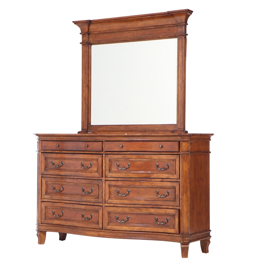 Liberty Furniture French Provincial Style Cherrywood Eight-Drawer Dresser